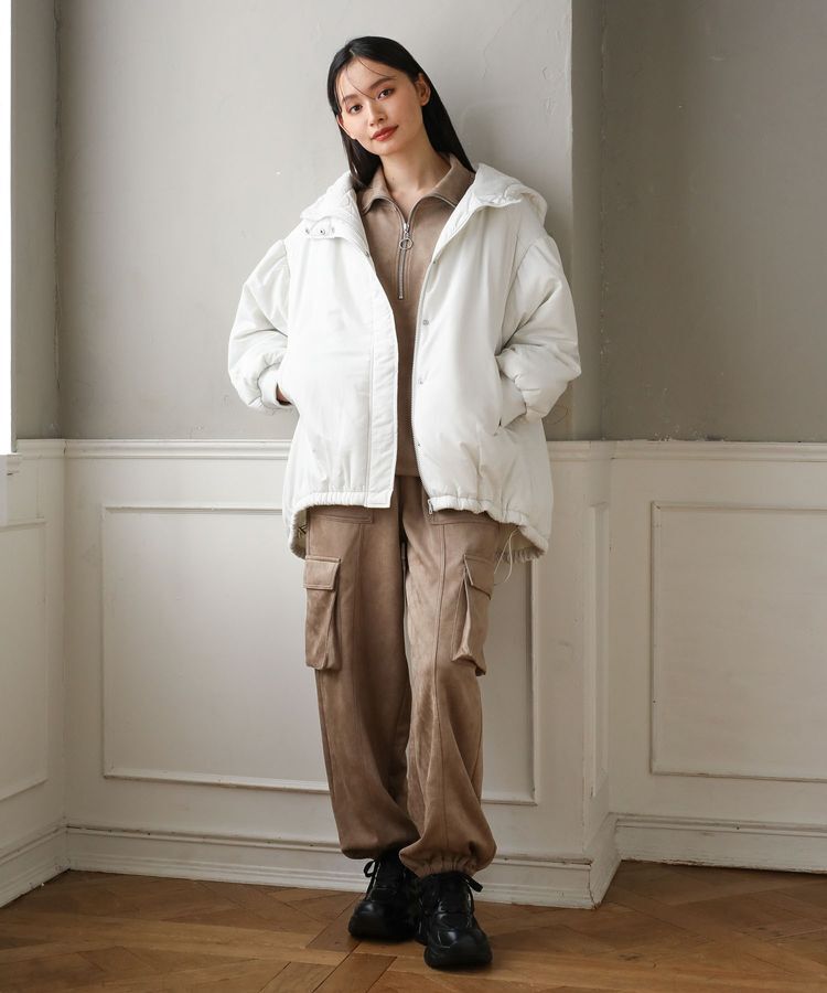 Green Parks「・SUGAR SPOON スエードポンチハーフZIP」|Tシャツ・カットソー|