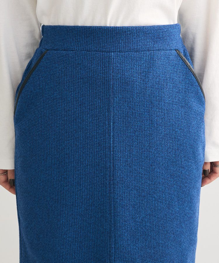 Green Parks「柄圧縮ポンチIラインスカート」|スカート|