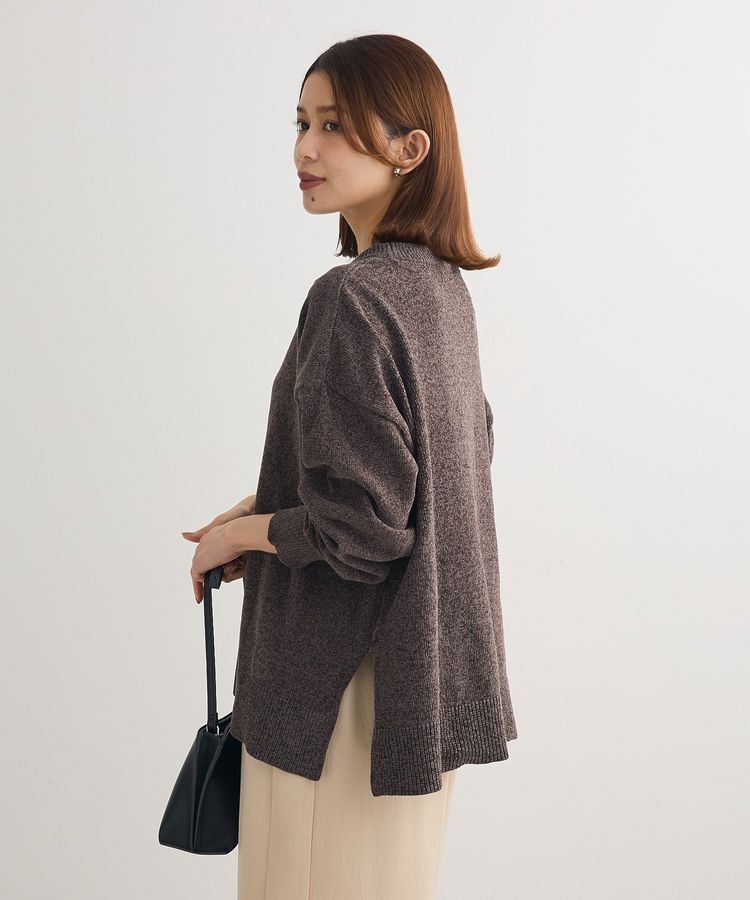 Green Parks「ベロアモールリラックスサイズニットプルオーバー」|ニット・セーター|