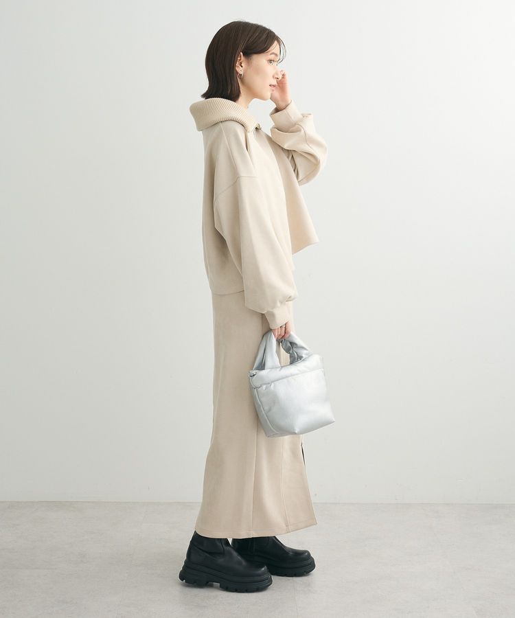 Green Parks「・ELENCARE DUE スエードポンチハーフZIP」|Tシャツ・カットソー|