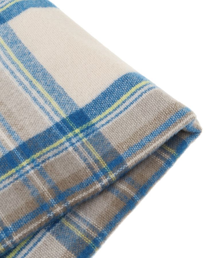 Green Parks「カシミヤライクチェックストール」|ストール|