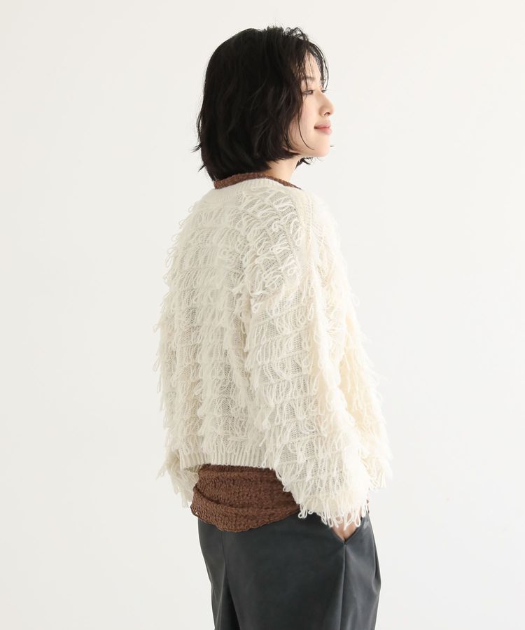 Green Parks「ループニットカーディガン」|カーディガン|