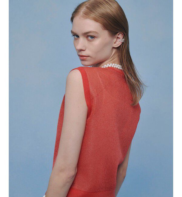 LOULOU WILLOUGHBY「【LOULOU WILLOUGHBY】シアージャガードプルオーバー」|ニット・セーター|