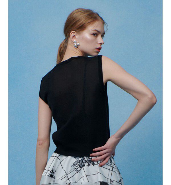 LOULOU WILLOUGHBY「【LOULOU WILLOUGHBY】シアージャガードプルオーバー」|ニット・セーター|