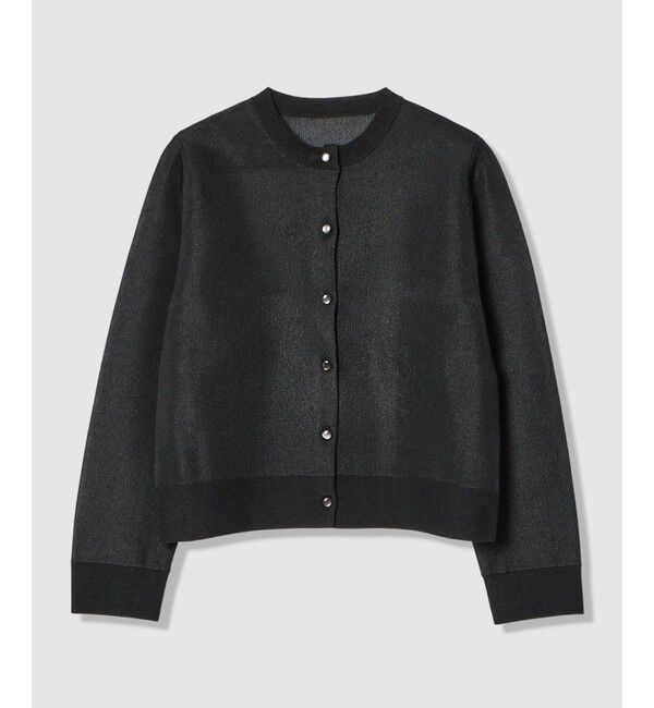 LOULOU WILLOUGHBY「【LOULOU WILLOUGHBY】シアージャガードカーディガン」|カーディガン|