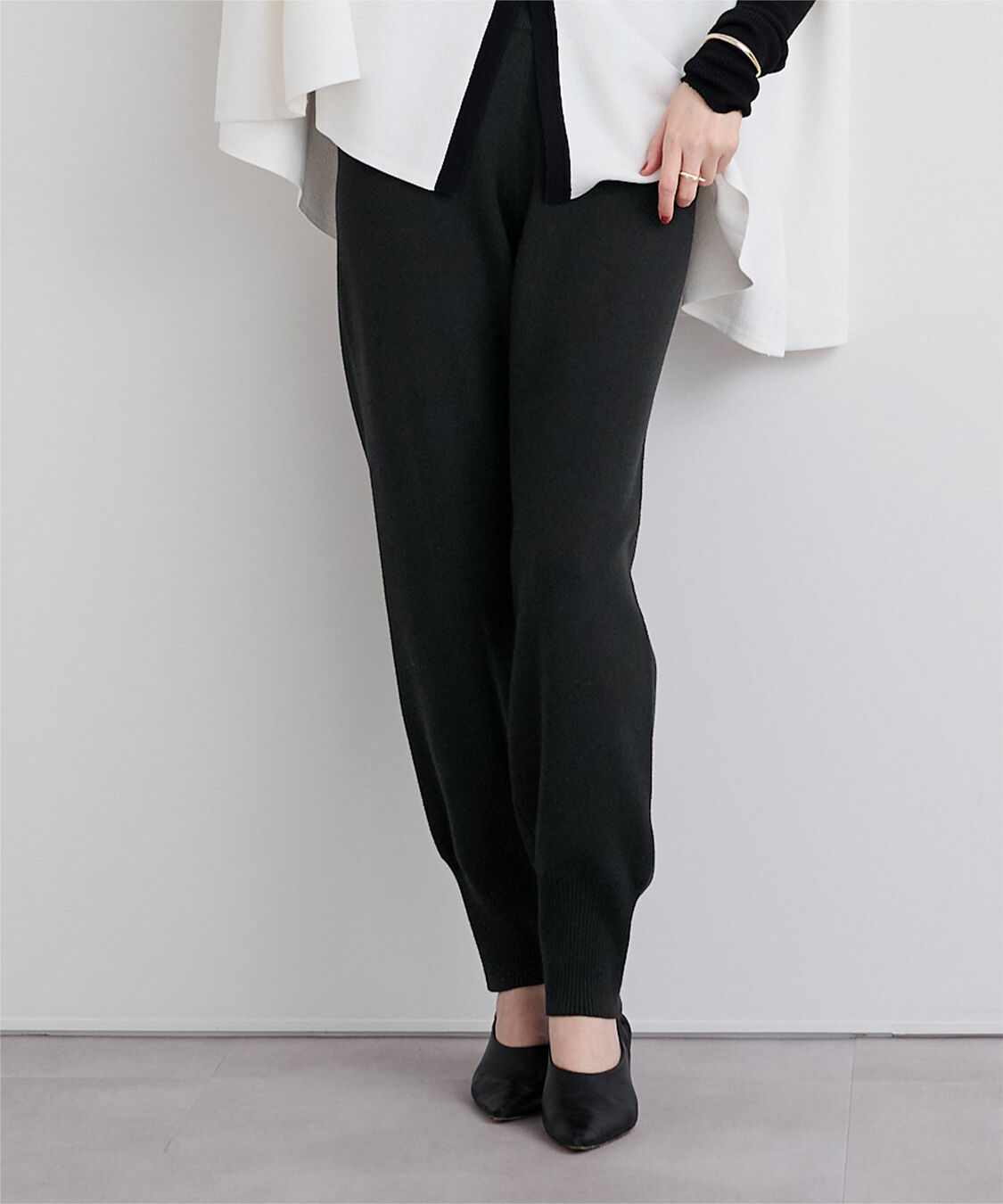 ur's「ニットジョガーパンツ」|スラックス|