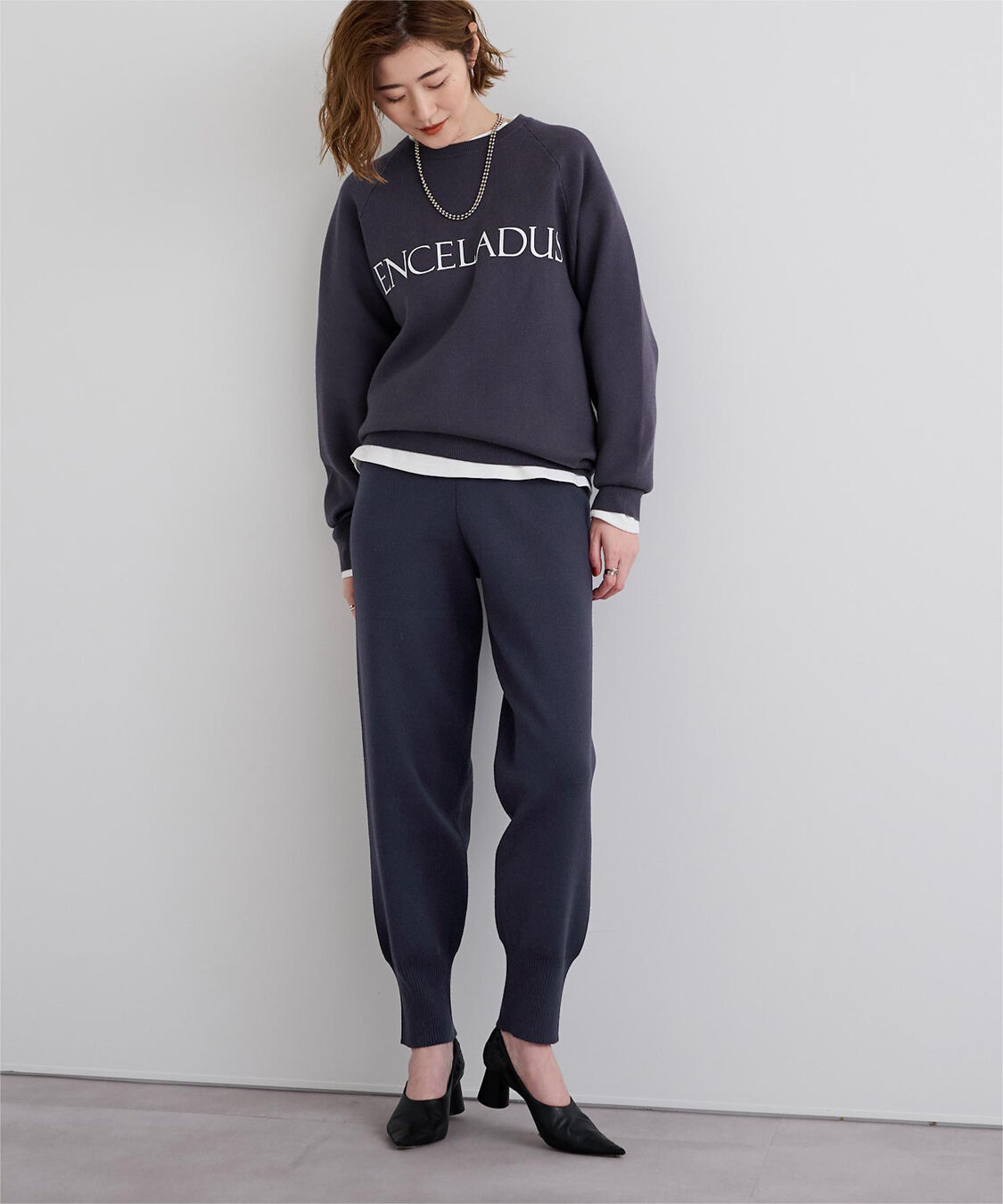 ur's「ニットジョガーパンツ」|スラックス|