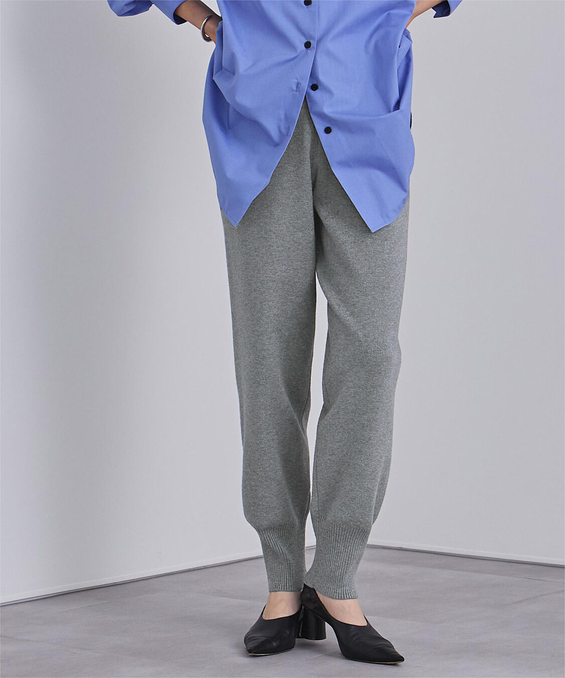 ur's「ニットジョガーパンツ」|スラックス|