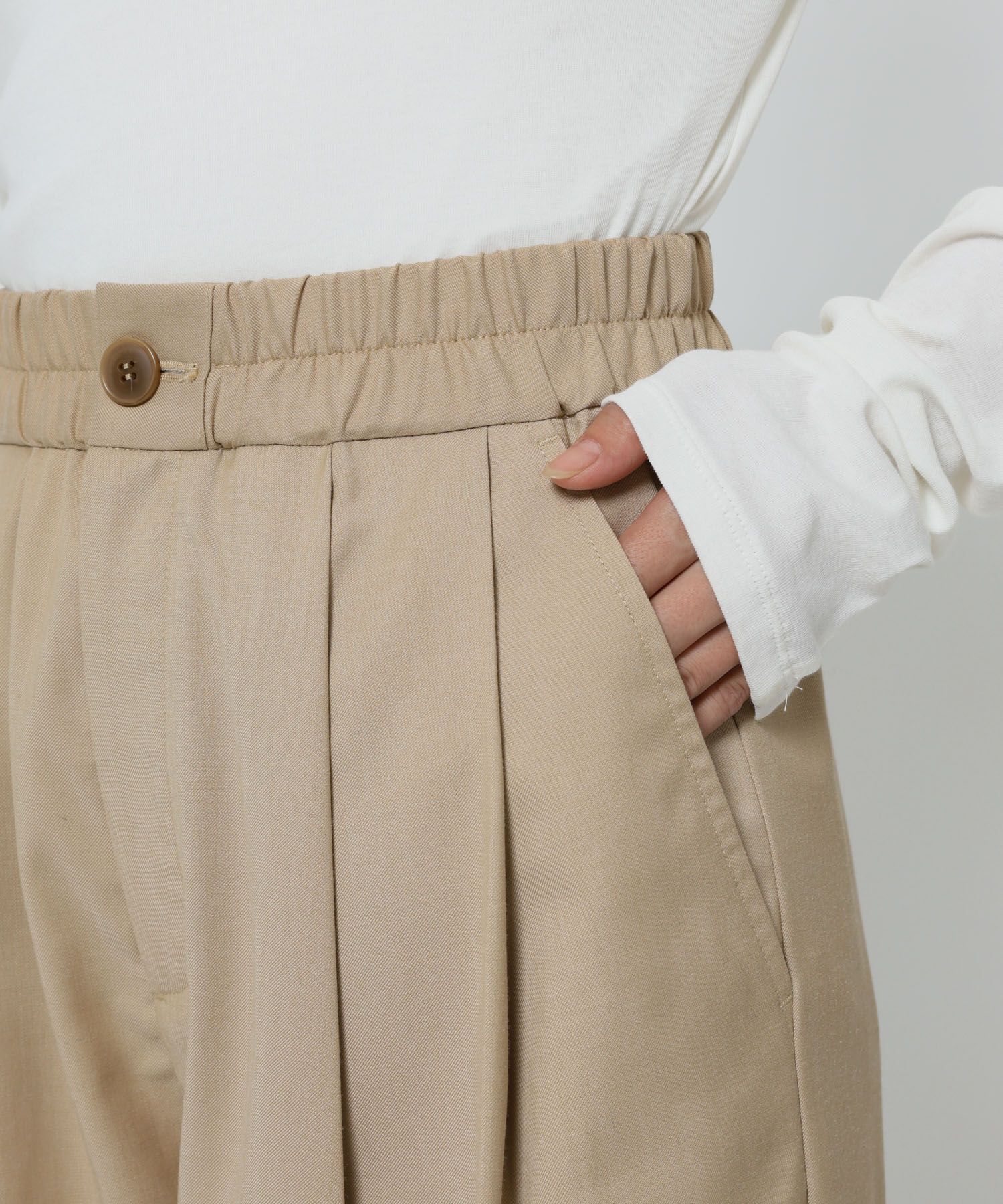 BABYLONE「TWタックツイルパンツ」|その他|