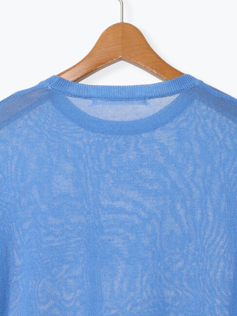 Lugnoncure「麻タッチ半袖ニット」|ニット・セーター|