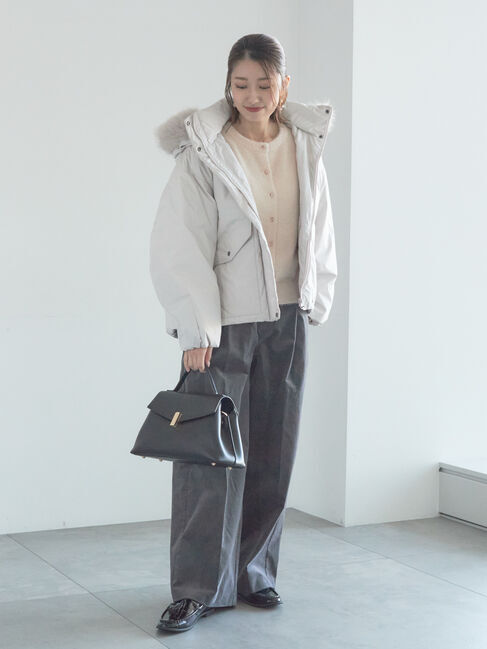 Te chichi「【宮本茉由着用】フードショートダウンジャケット」|その他|