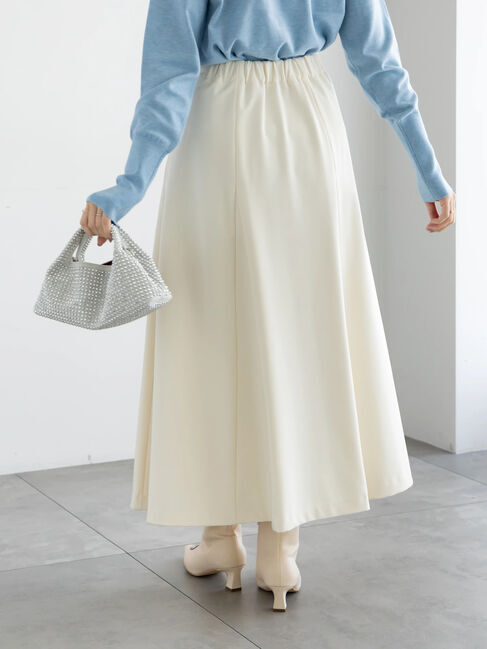 Te chichi「【宮本茉由着用】ボンディングフレアスカート」|スカート|