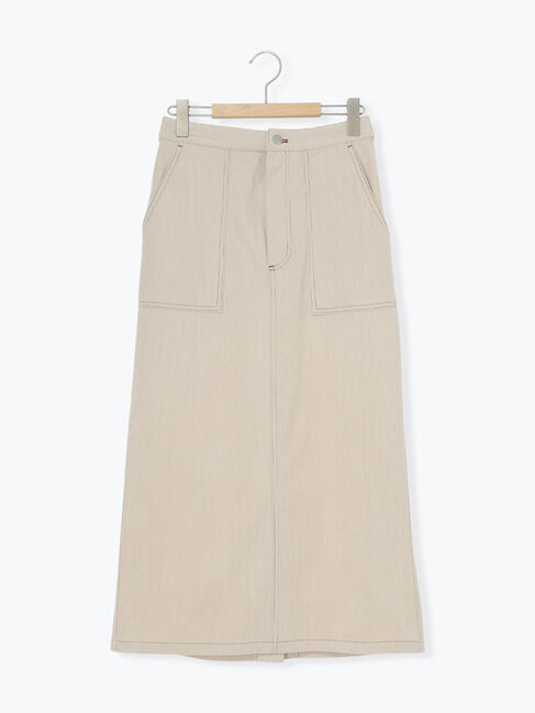 Samansa Mos2 blue「コーデュロイスカート」|スカート|