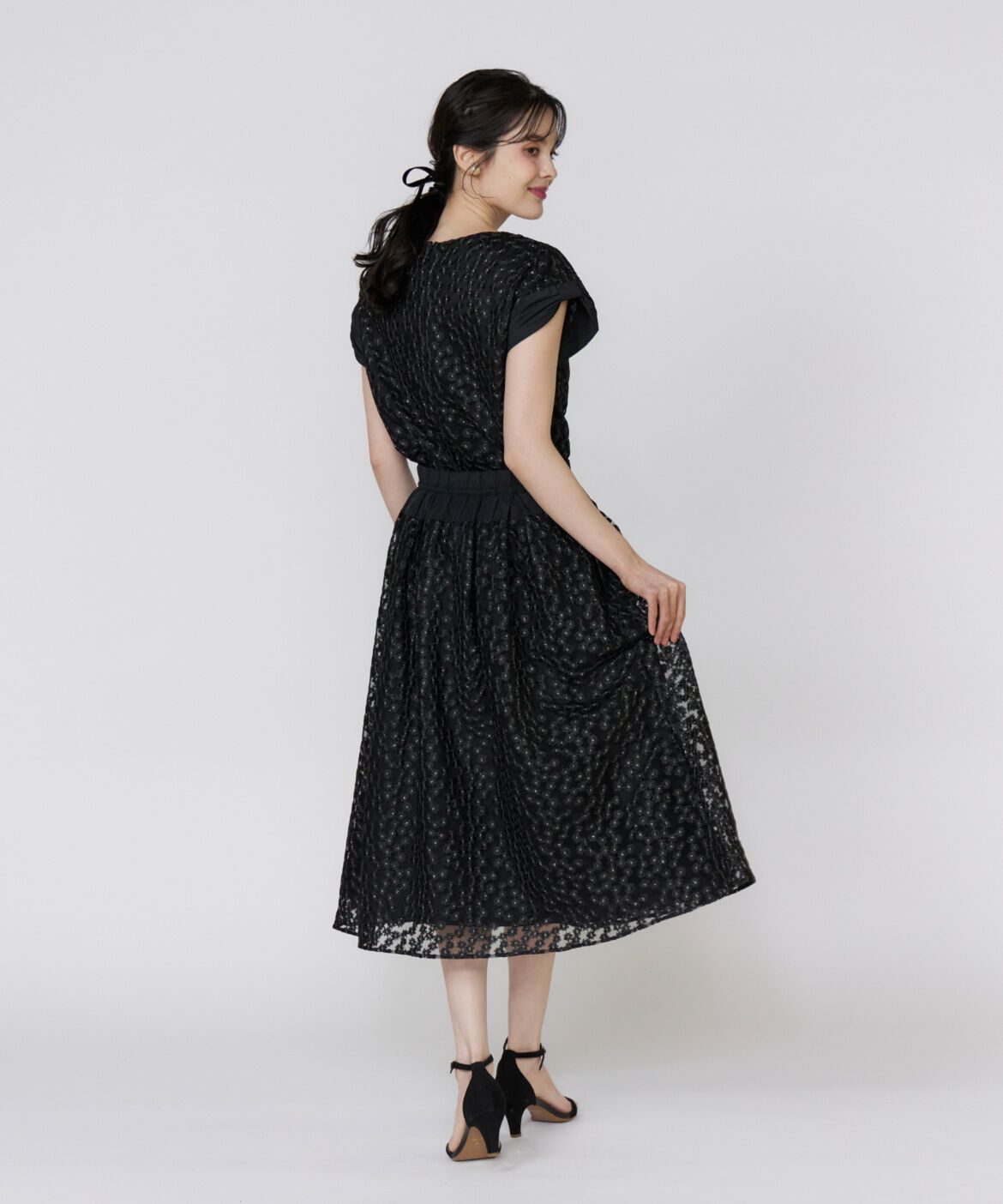 Maglie le cassetto「フラワー刺繍ブラウス」|シャツ・ブラウス|