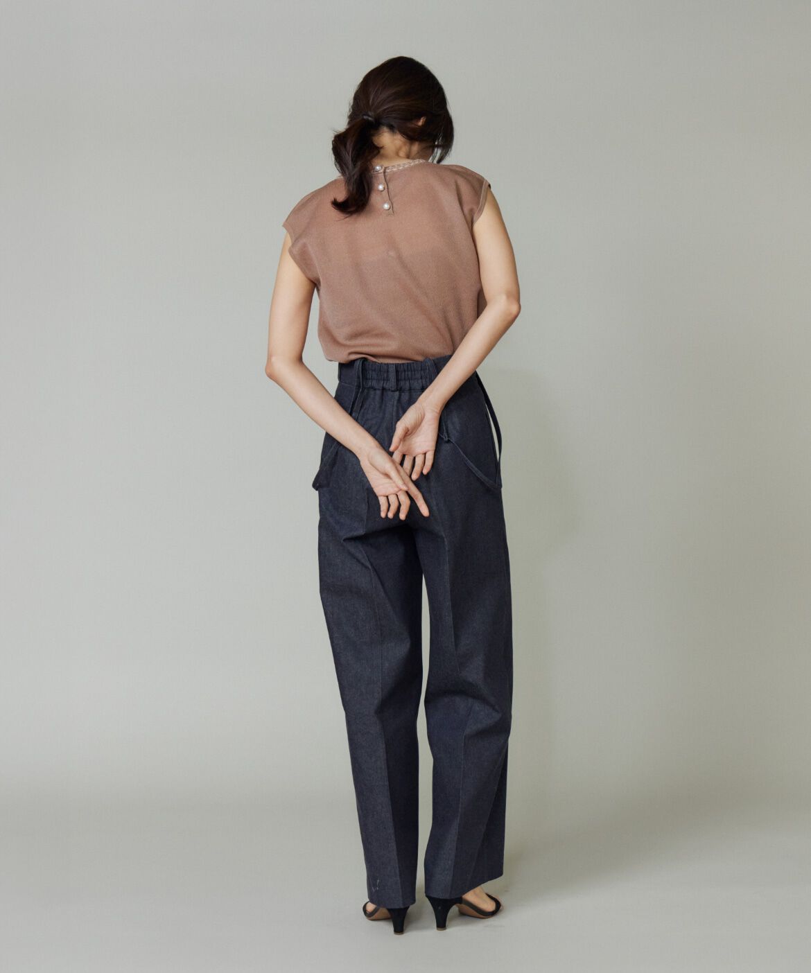 Maglie le cassetto「ブレード付きシアーニット」|ニット・セーター|