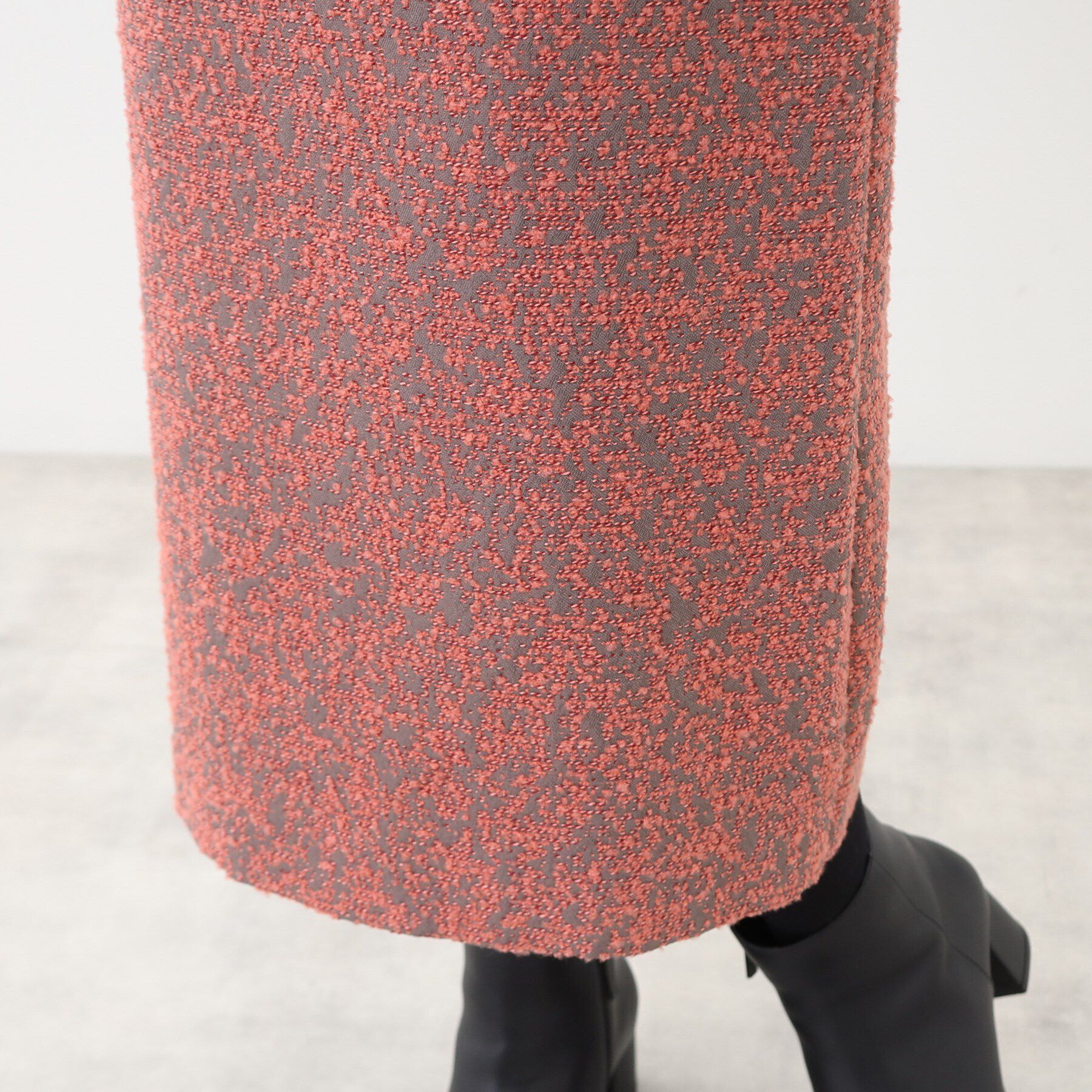 Reflect「フラワージャカードタイトスカート」|スカート|