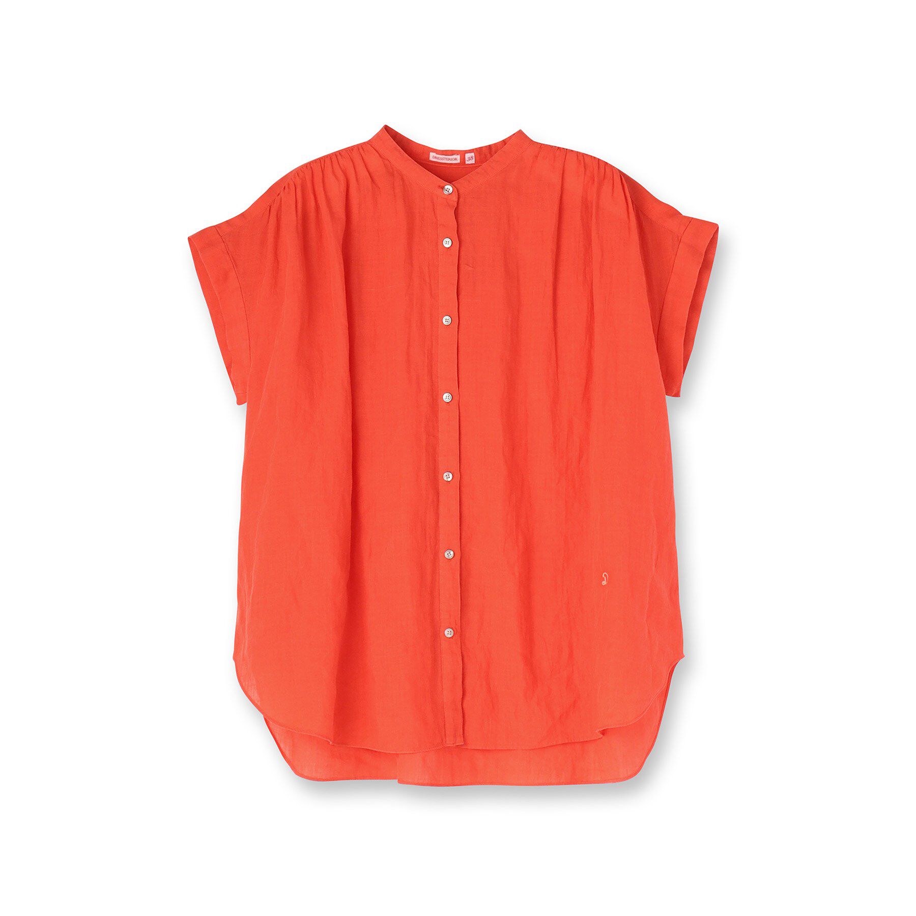 DRESSTERIOR「ガーメントダイラミーフレンチシャツ」|シャツ・ブラウス|