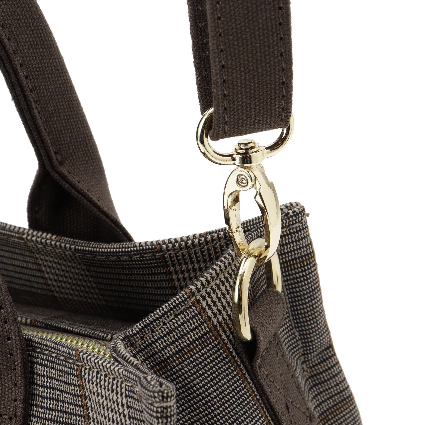 grove「【Lee別注】スクエア2WAYチェックトート」|トートバッグ|