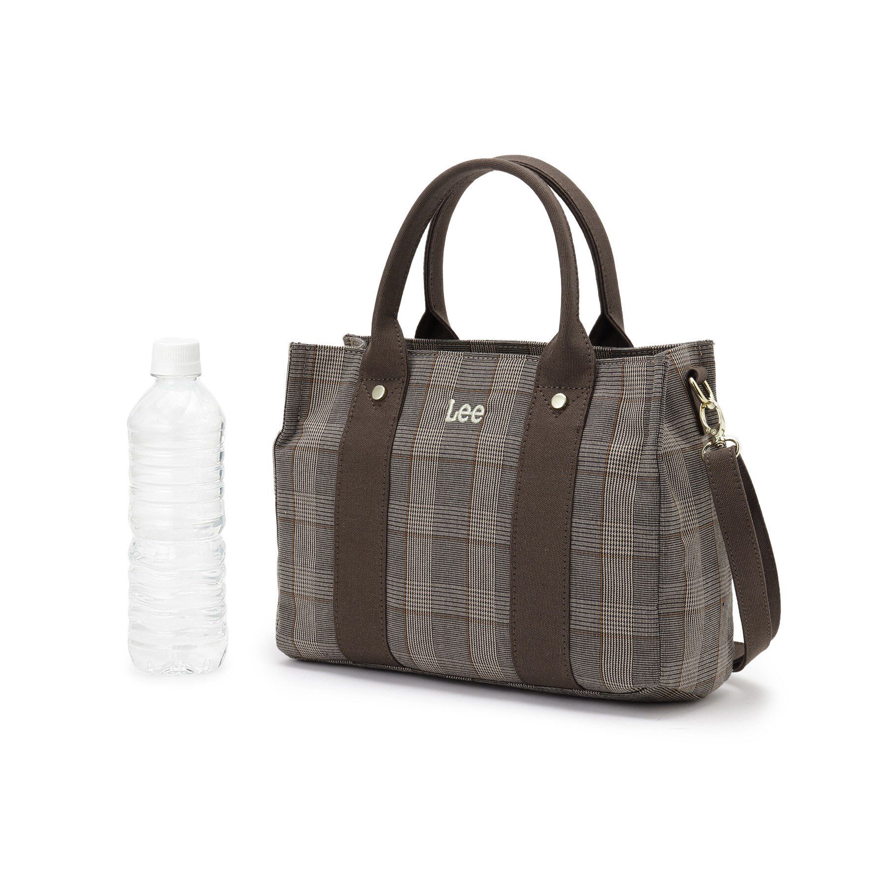 grove「【Lee別注】スクエア2WAYチェックトート」|トートバッグ|