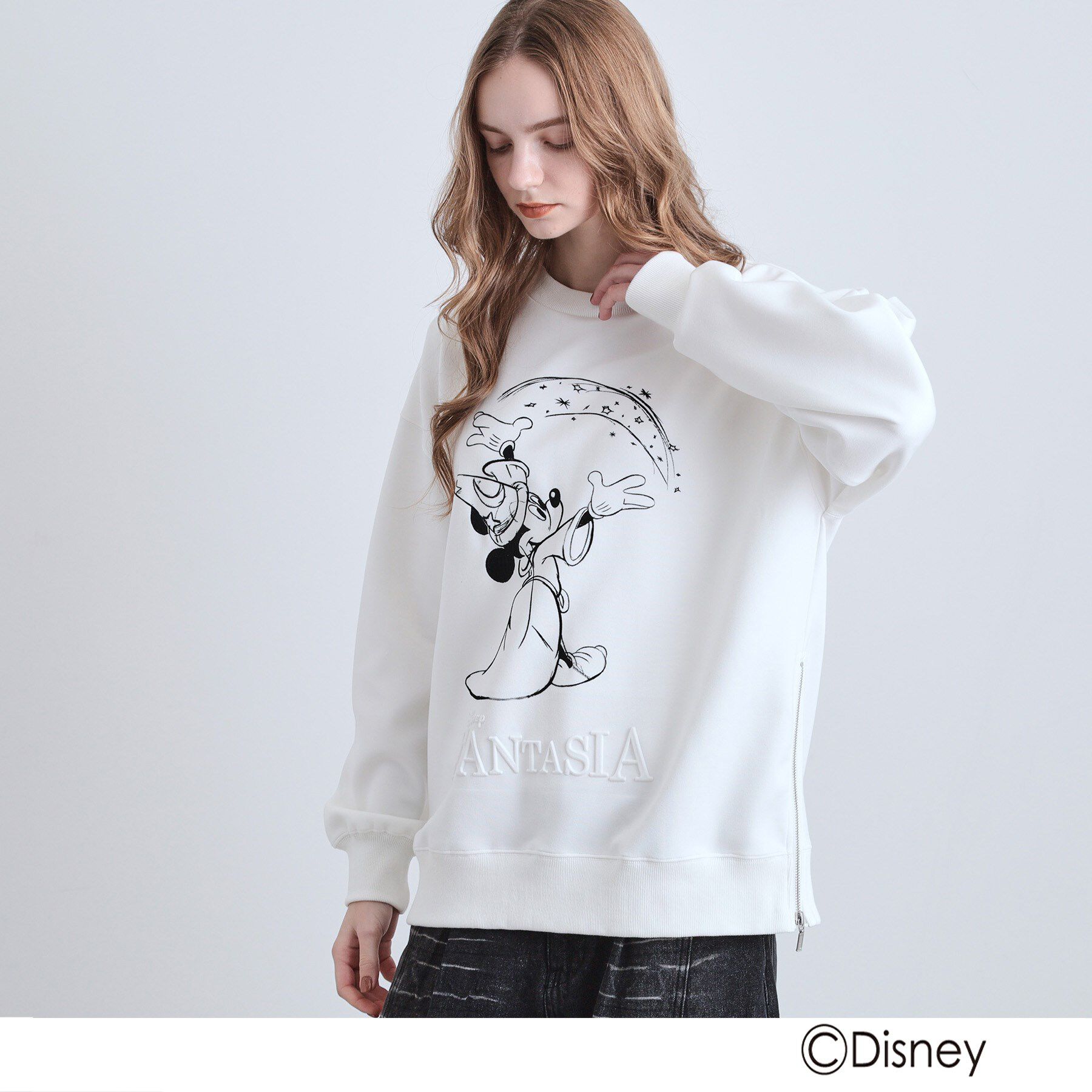 tk.TAKEO KIKUCHI「ディズニーカプセルコレクション『ファンタジア』クルーネック」|Tシャツ・カットソー|