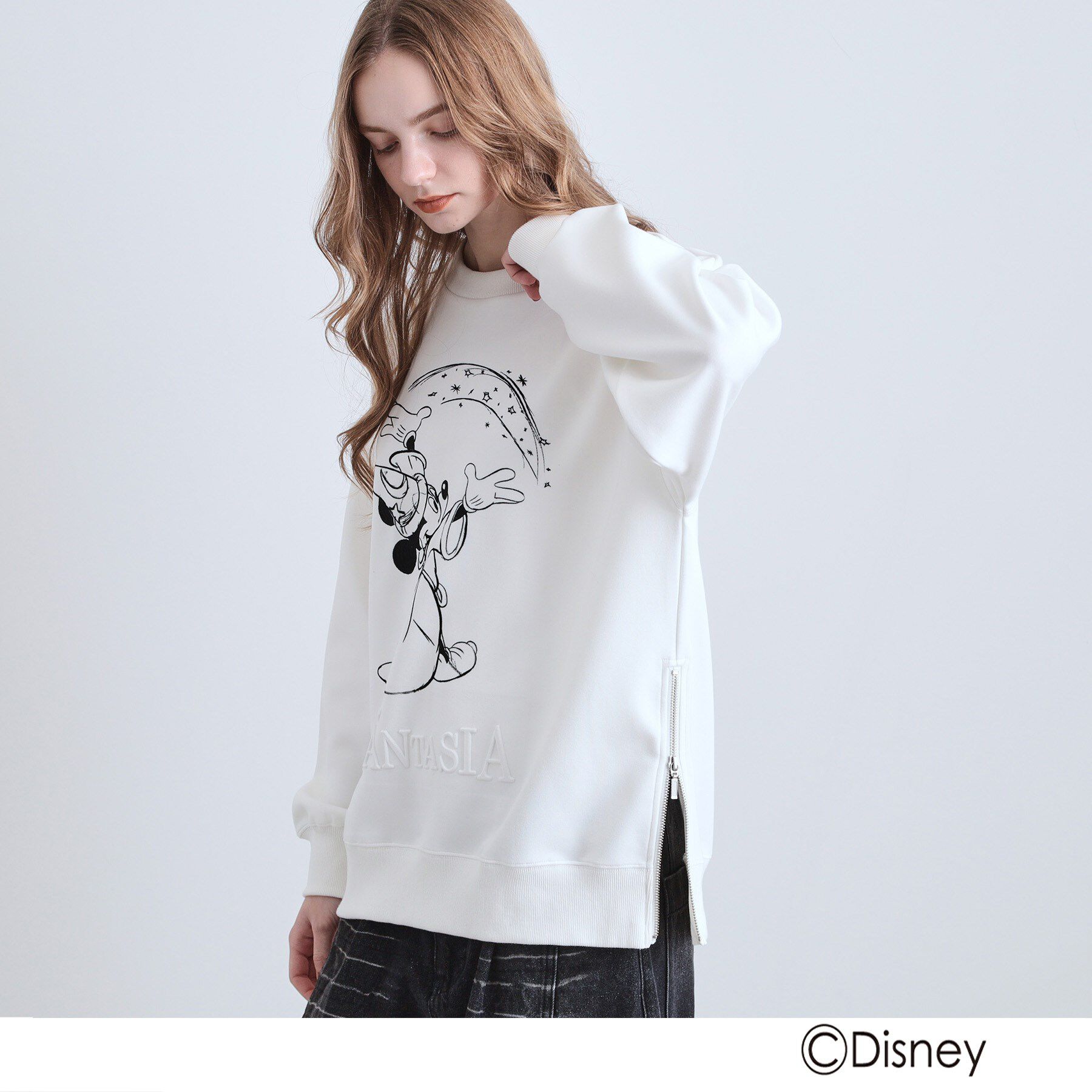 tk.TAKEO KIKUCHI「ディズニーカプセルコレクション『ファンタジア』クルーネック」|Tシャツ・カットソー|