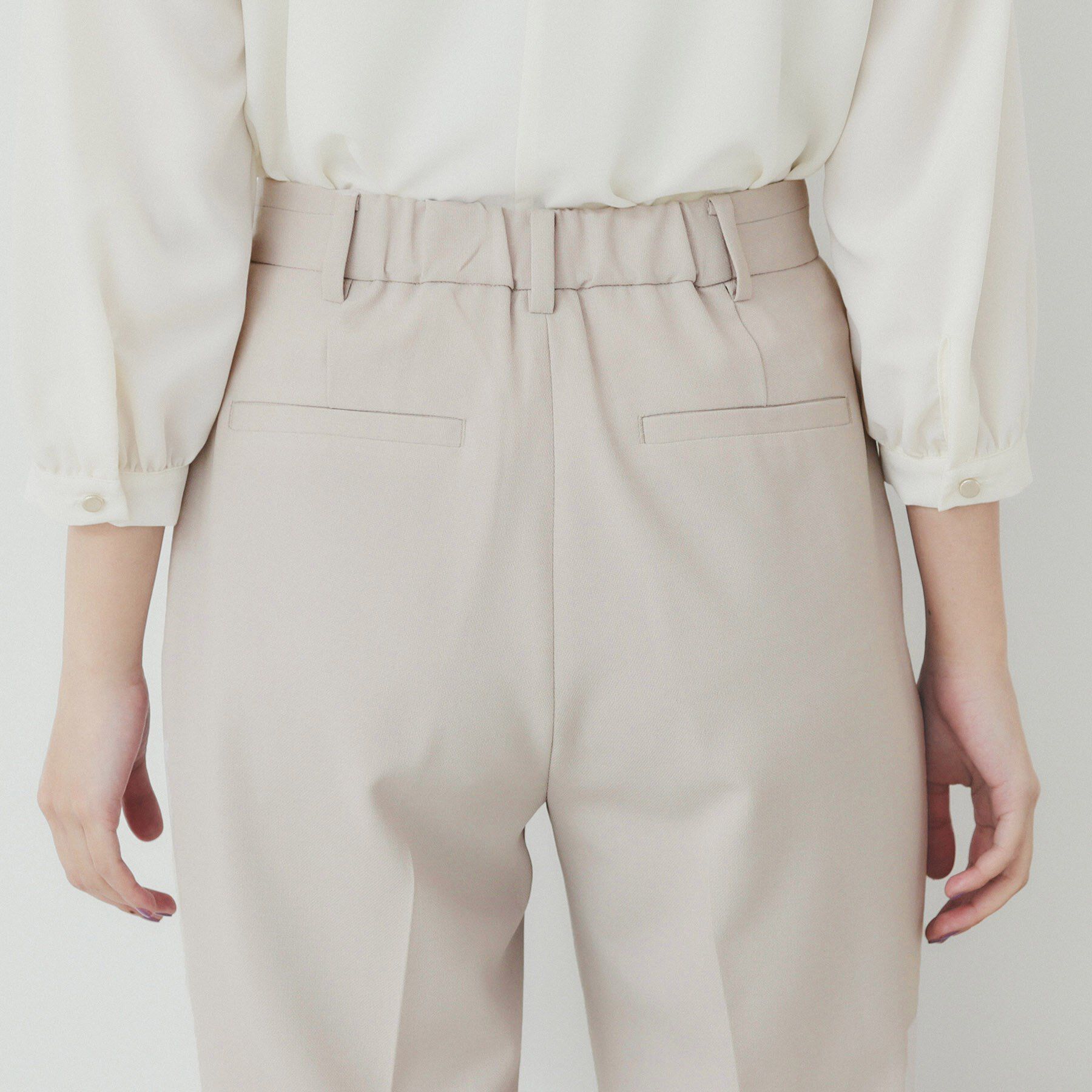 index「ストレッチテーパードパンツ/セットアップ対応可【洗濯機洗い可/イージーアイロン/抗ピル】」|その他|