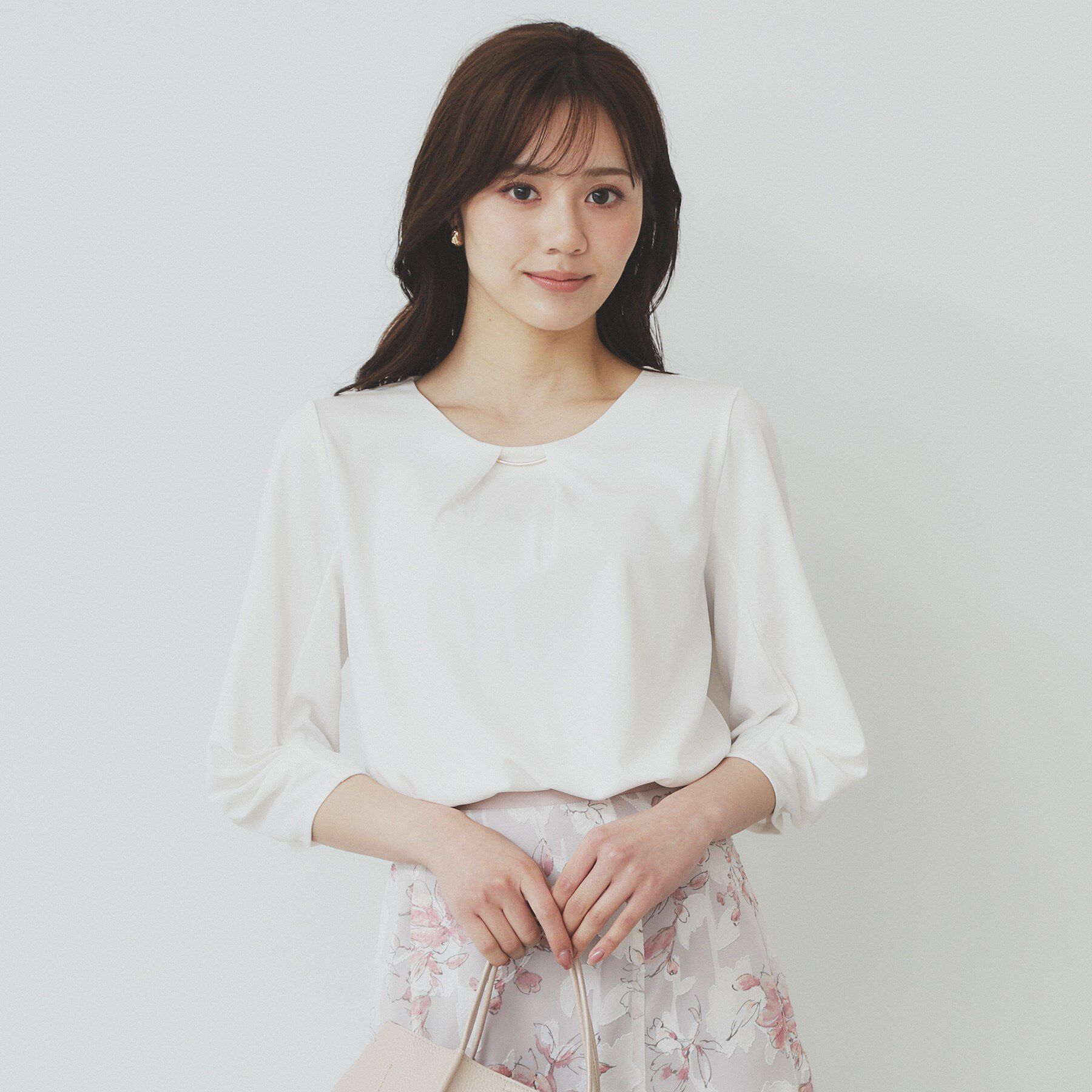 index「《5color》タックスリーブプルオーバー【UV/吸水速乾/接触冷感/洗濯機洗い可】」|Tシャツ・カットソー|