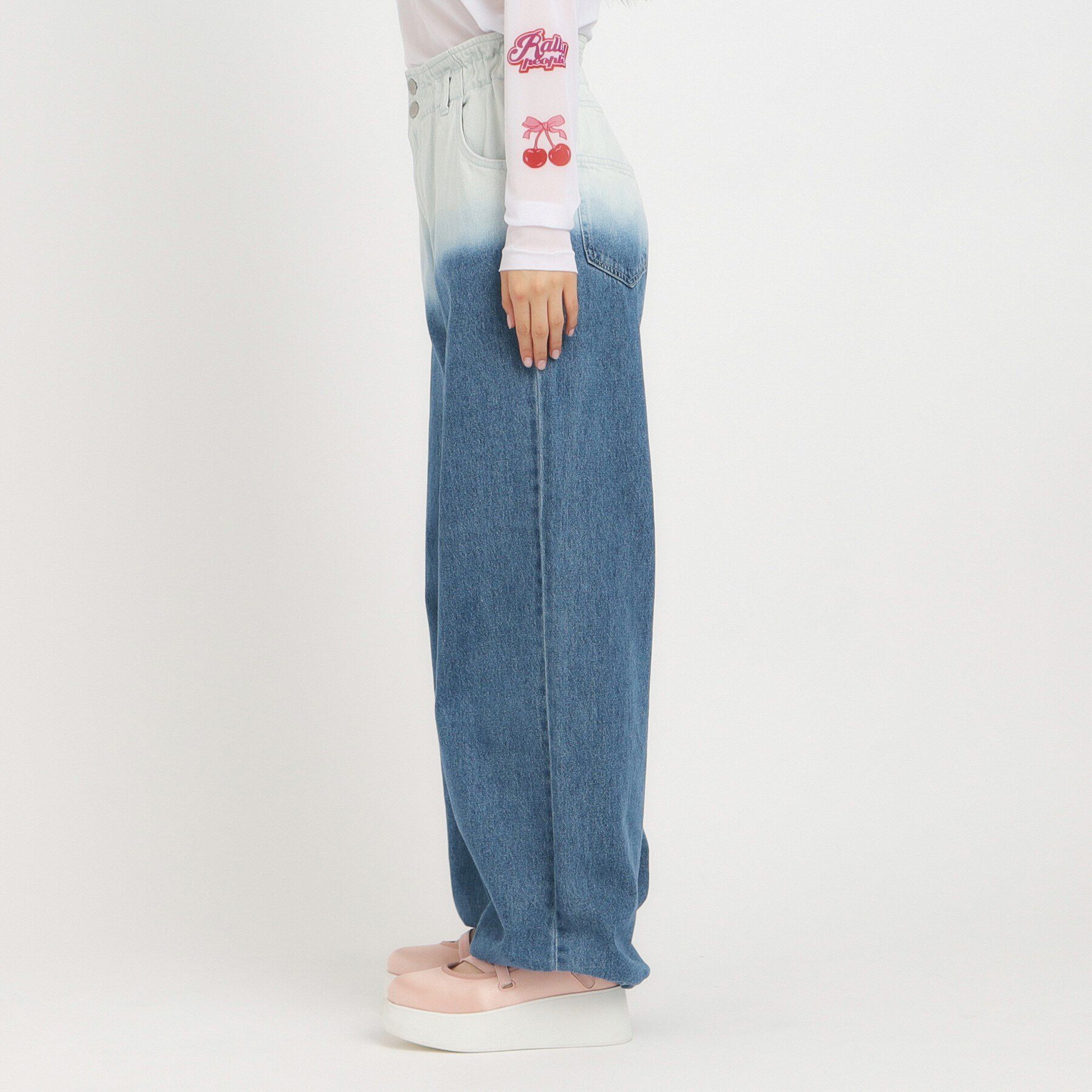 PINK-latte「【るーつくコラボ】グラデーションパンツ」|その他|