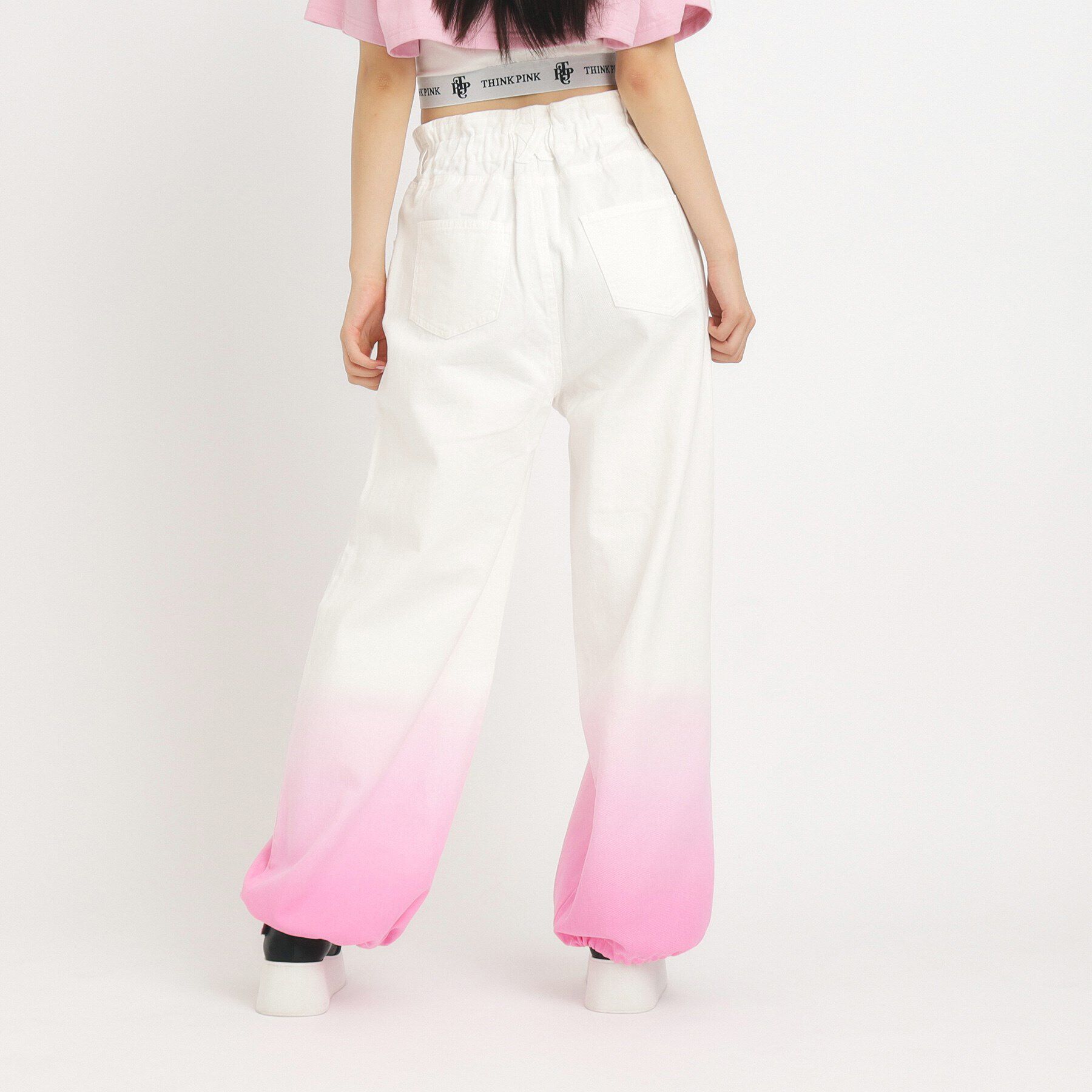 PINK-latte「【るーつくコラボ】グラデーションパンツ」|その他|