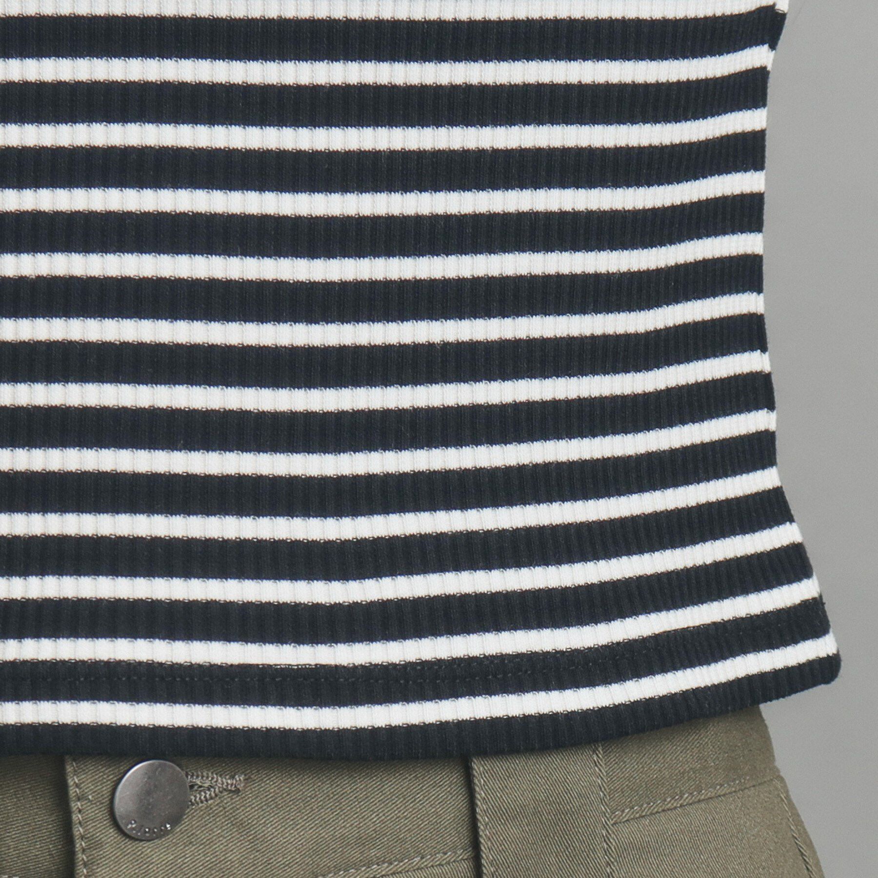 PINK-latte「【130cmあり】コンパクトリブカットソー」|Tシャツ・カットソー|