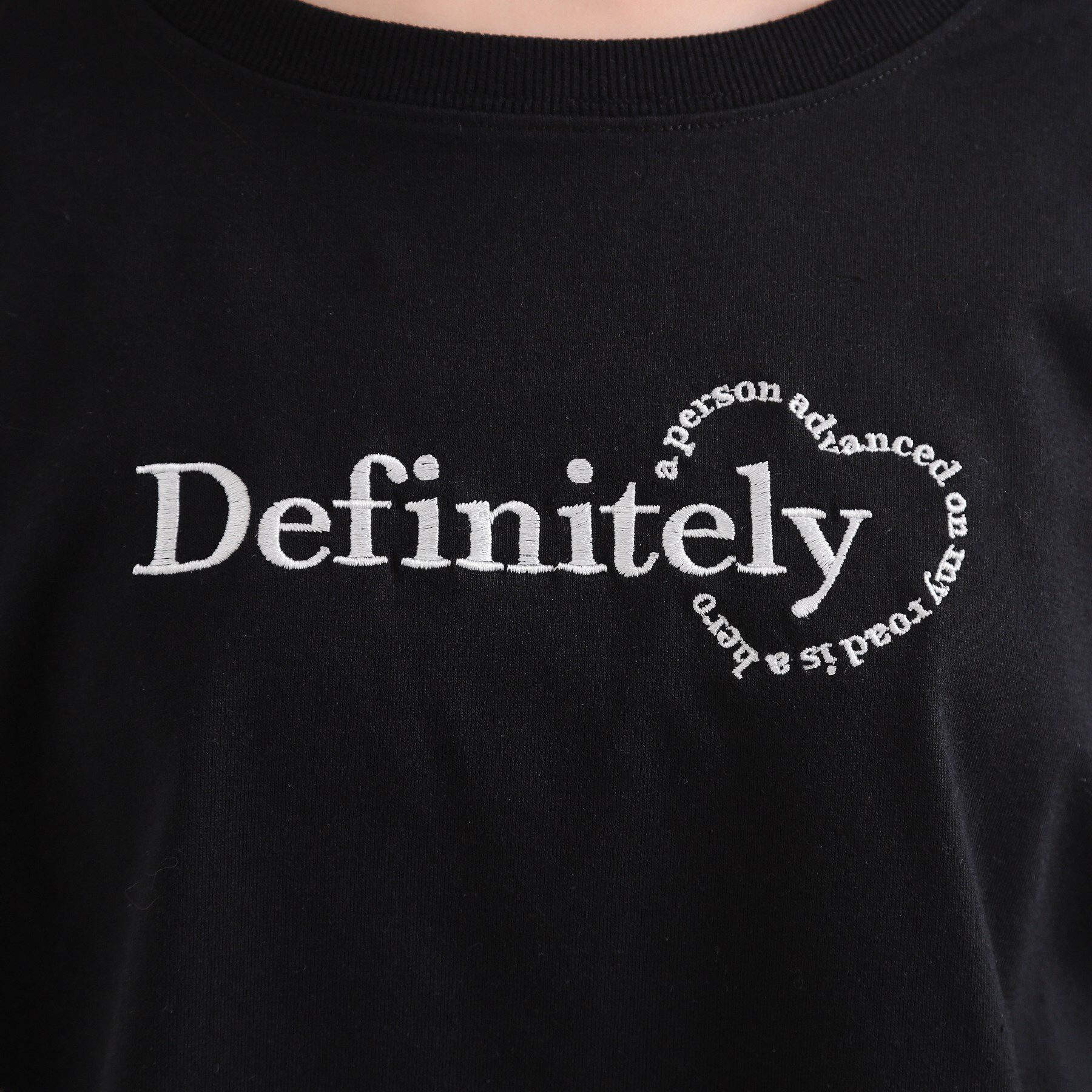 PINK-latte「袖ラインリボンTシャツ」|Tシャツ・カットソー|