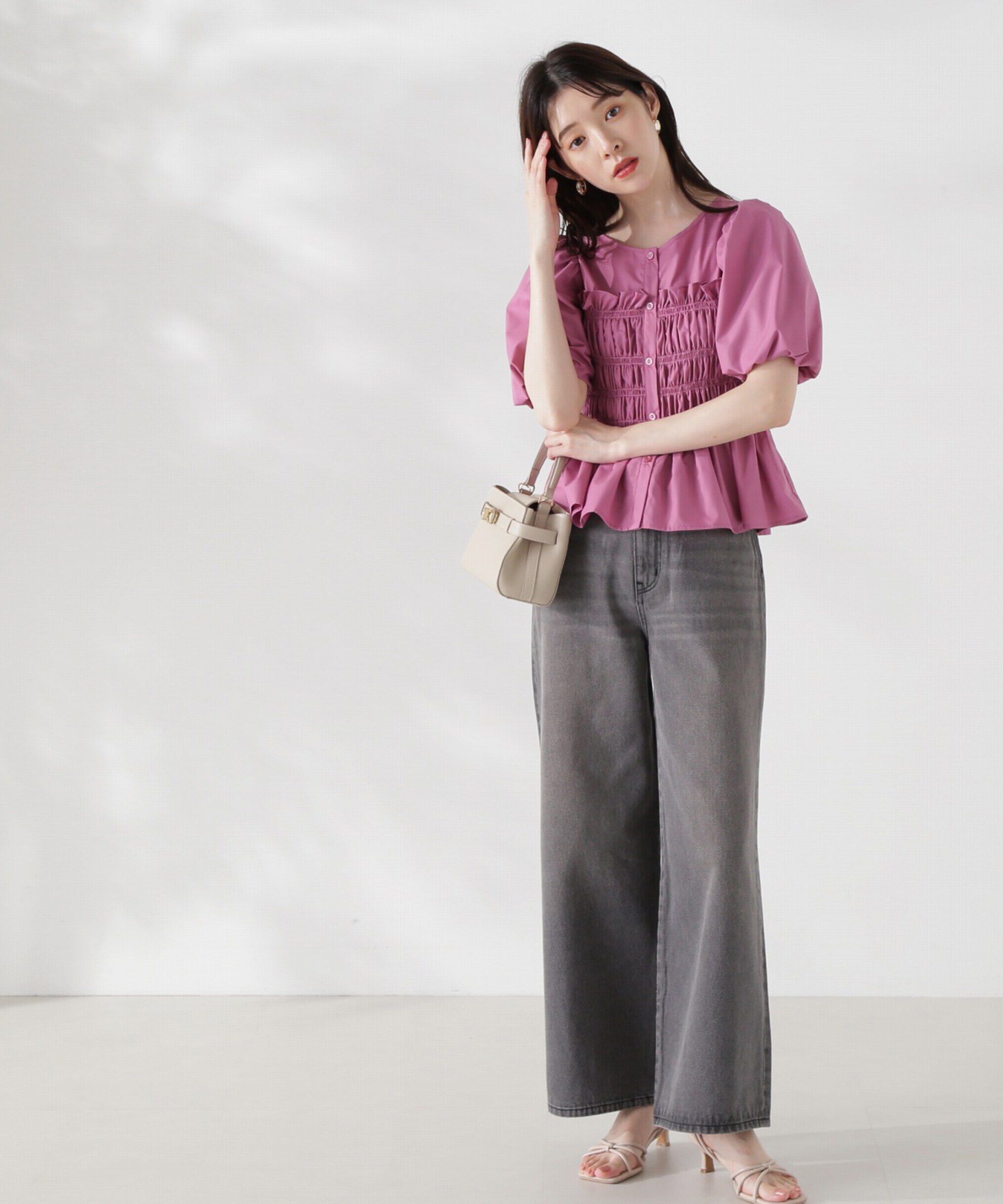 PROPORTION BODY DRESSING「ワイドデニムパンツ24AW」|その他|