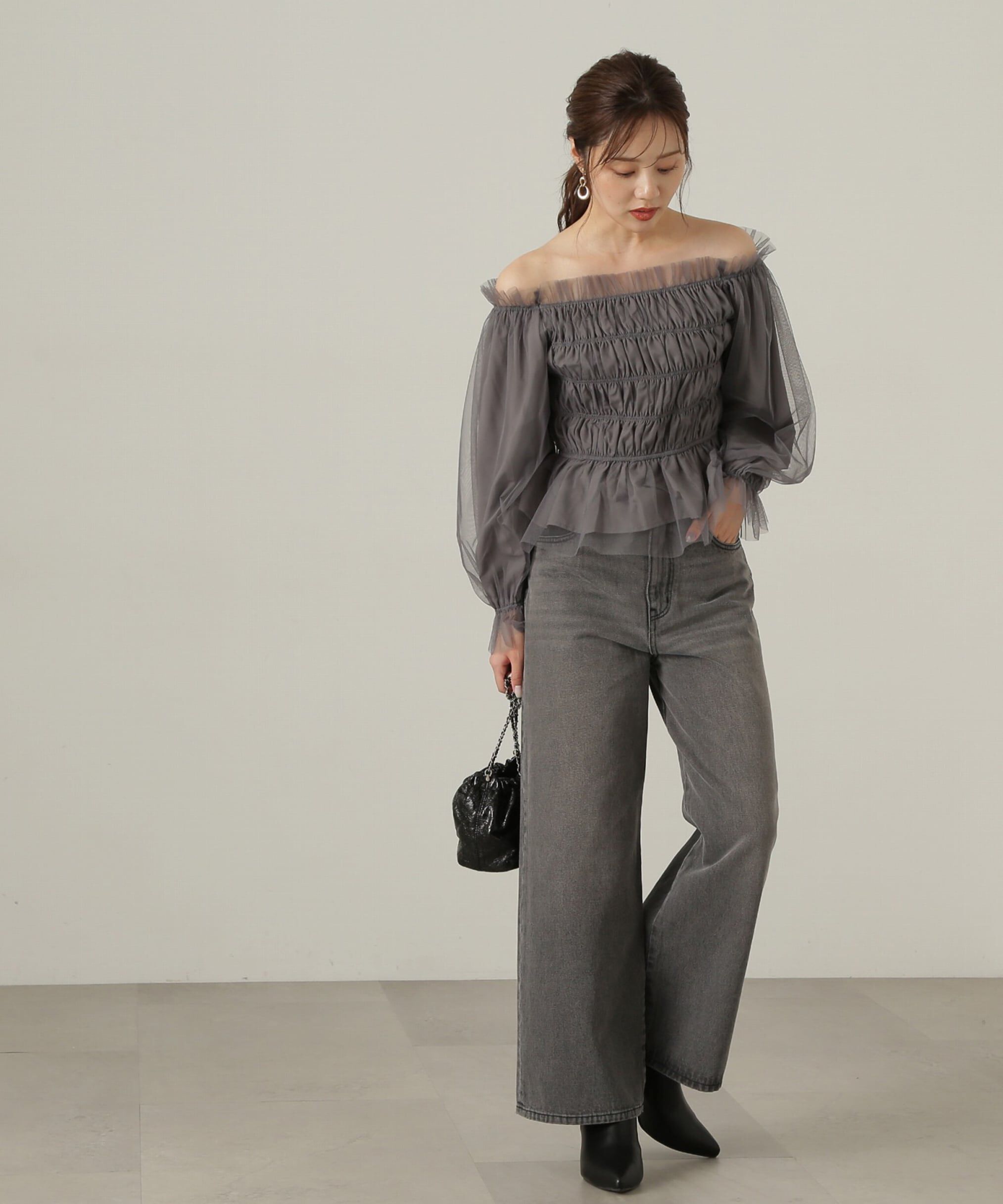 PROPORTION BODY DRESSING「ワイドデニムパンツ24AW」|その他|