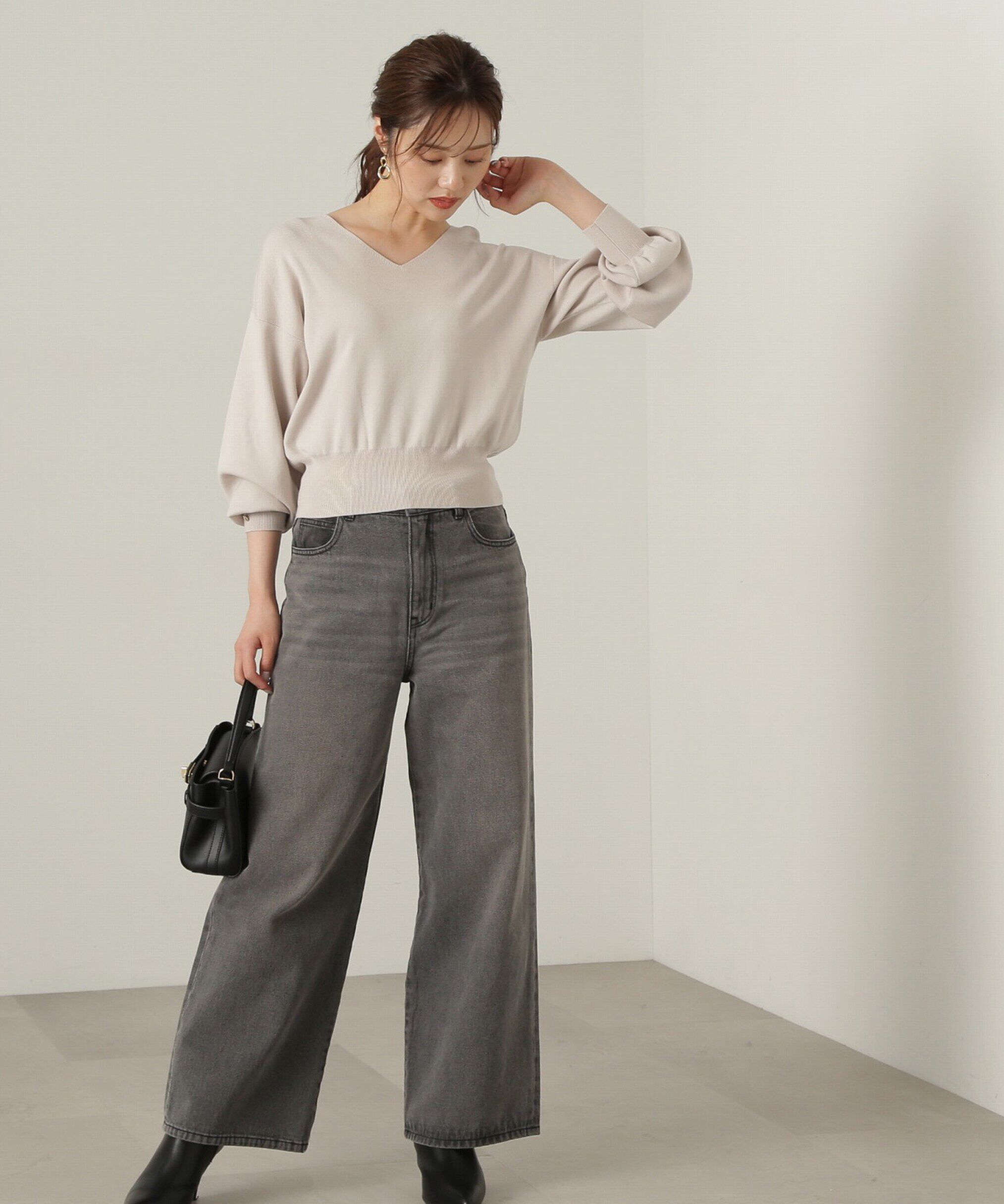 PROPORTION BODY DRESSING「ワイドデニムパンツ24AW」|その他|