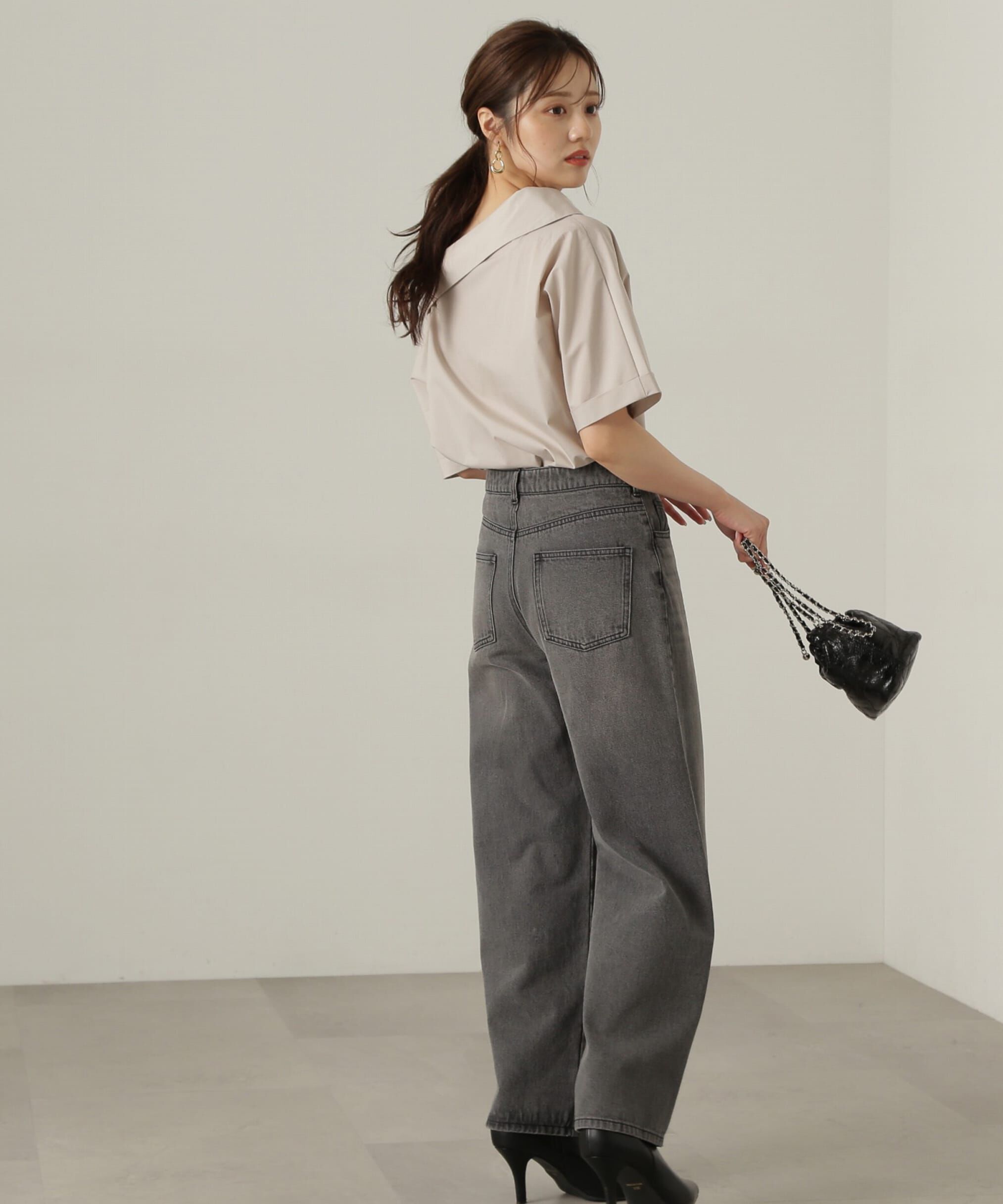 PROPORTION BODY DRESSING「ワイドデニムパンツ24AW」|その他|