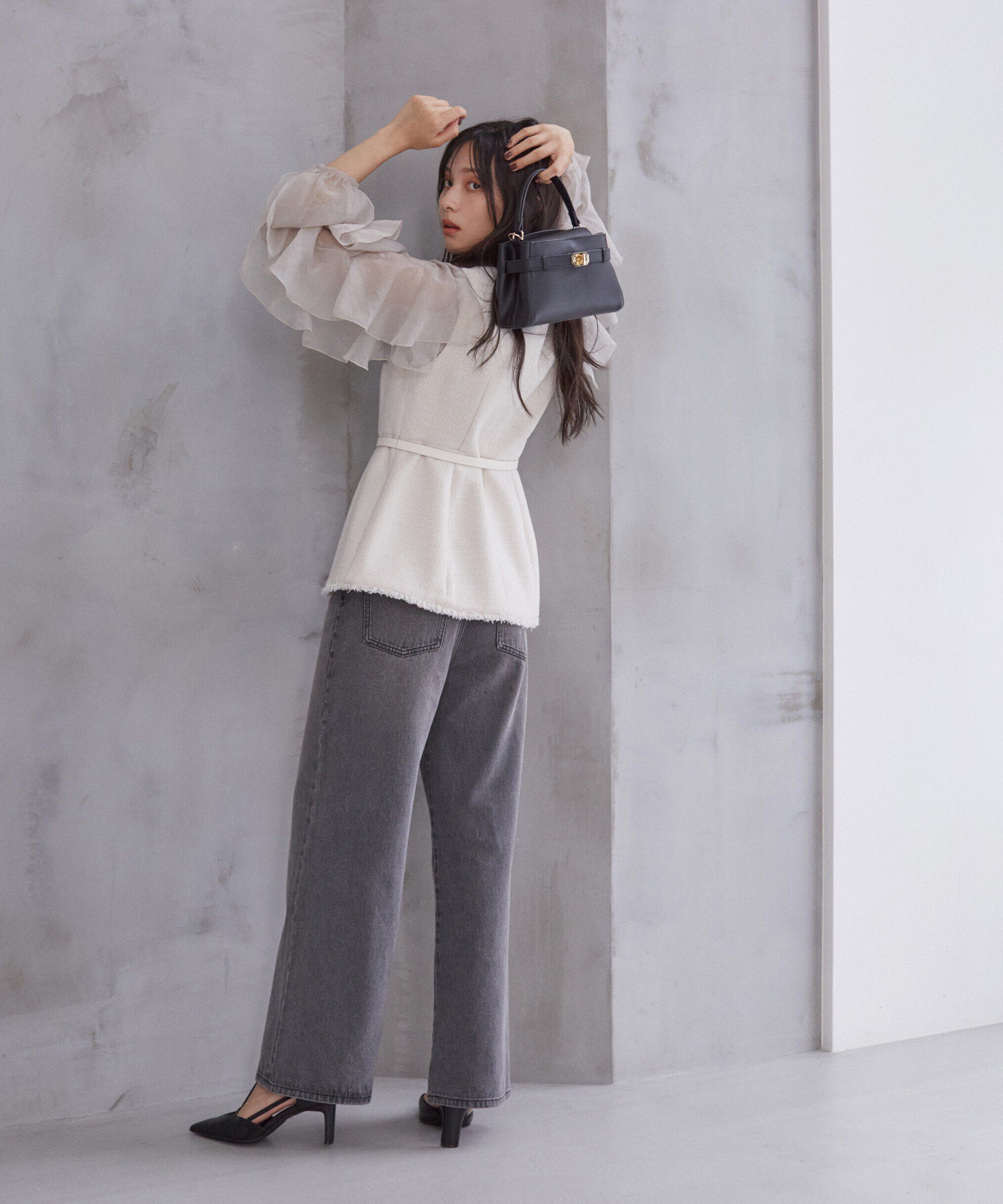 PROPORTION BODY DRESSING「ワイドデニムパンツ24AW」|その他|