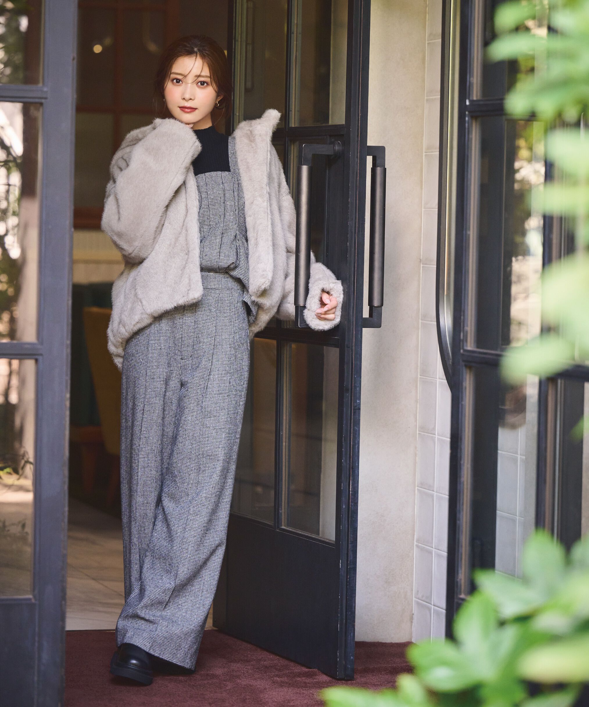 PROPORTION BODY DRESSING「ウォームワイドパンツ」|その他|ブラックミッ 1