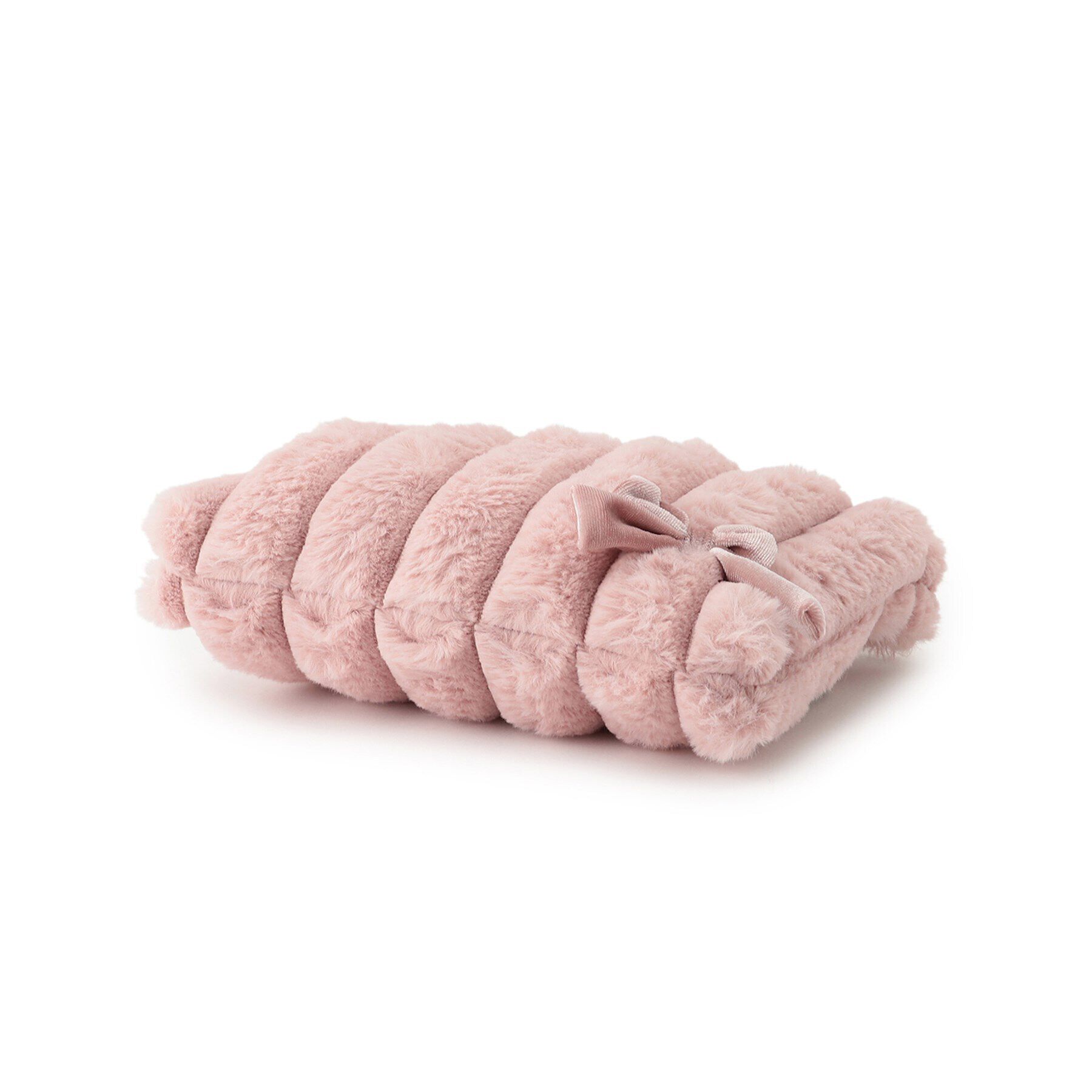 SHOO･LA･RUE「ストライプフェイクファーポシェット」|ショルダー・メッセンジャー|