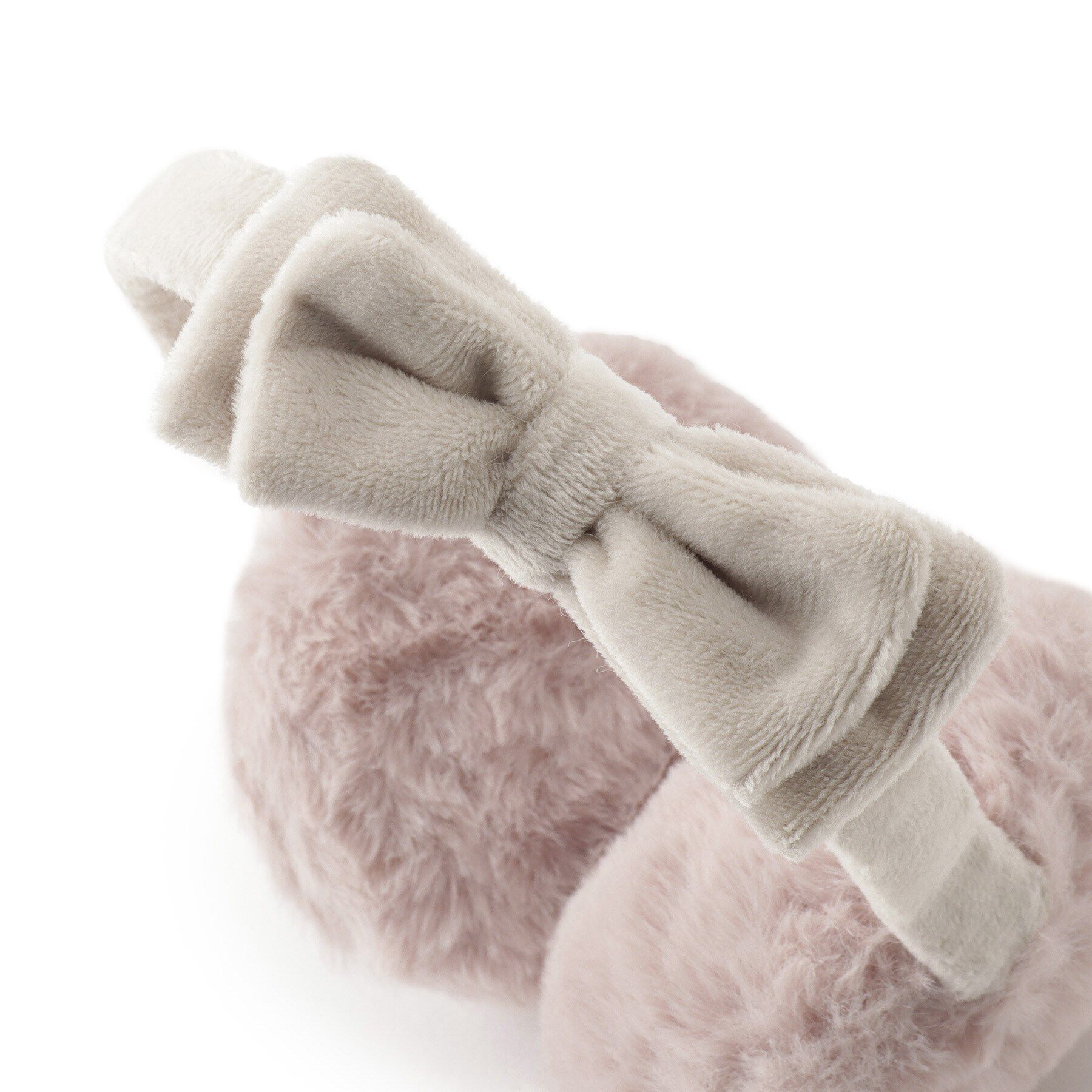 SHOO･LA･RUE「フェイクファーリボンイヤマフ」|イヤーマフ|