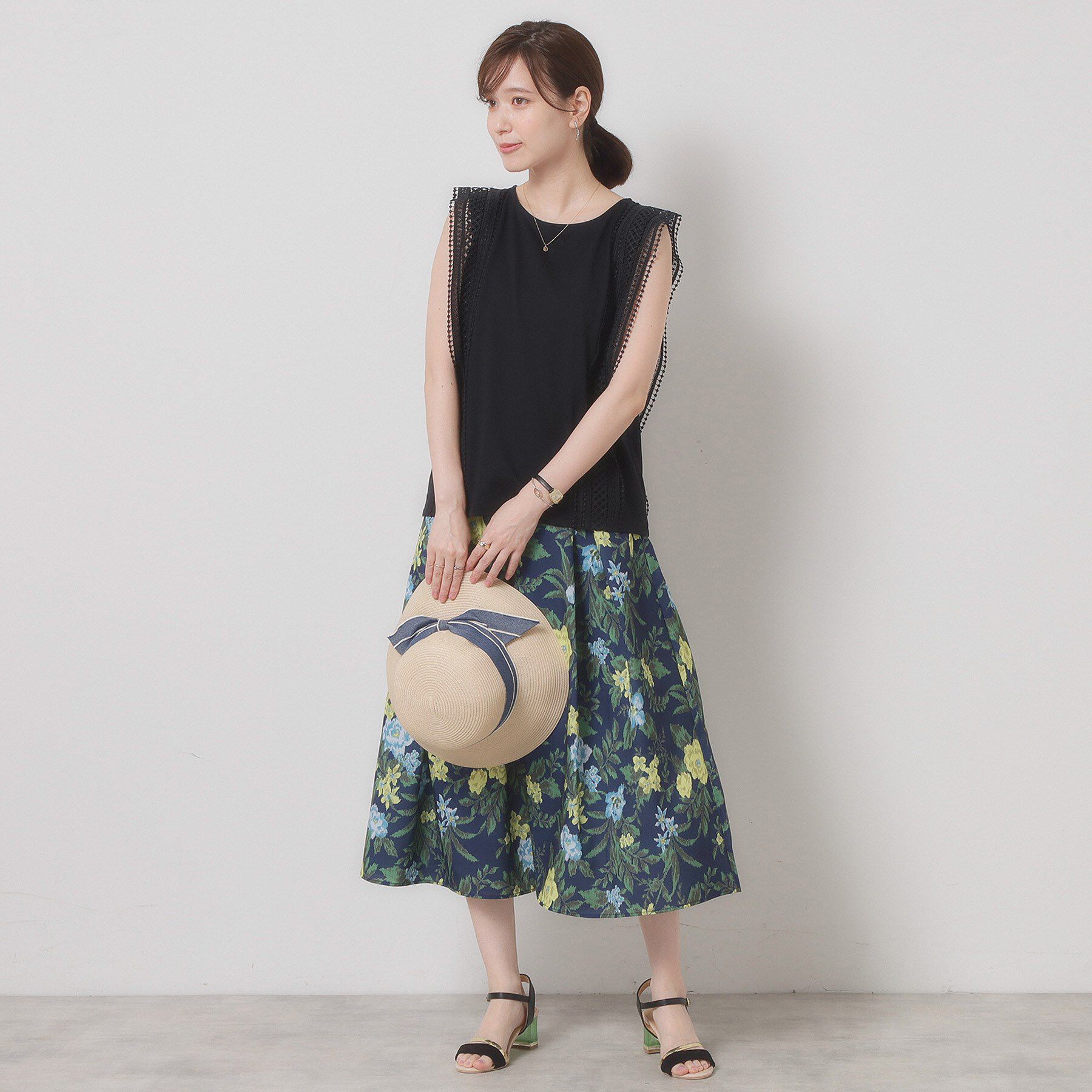 ITS&rsquo;DEMO「【洗濯機OK】ショルダーレースプルオーバー」|Tシャツ・カットソー|