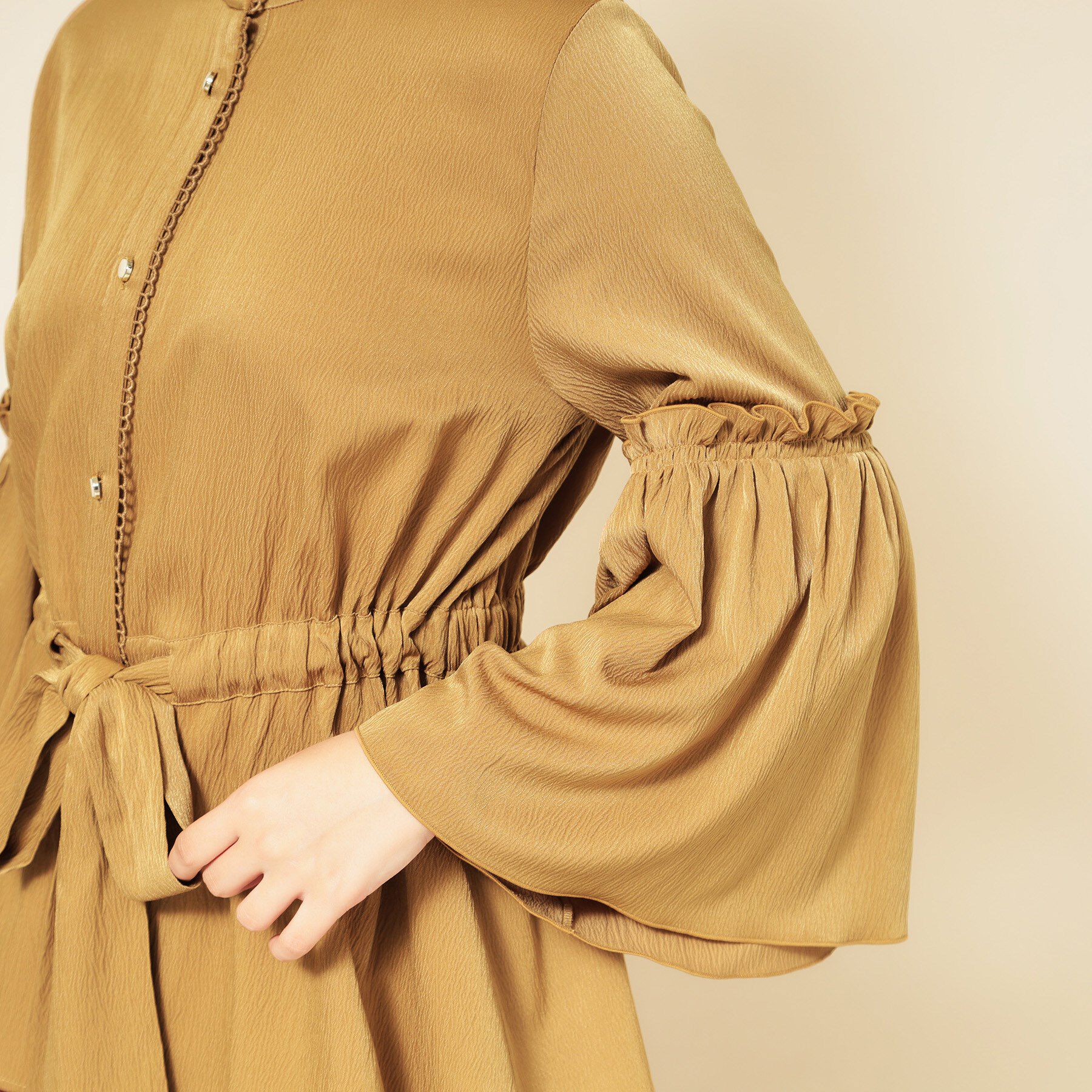 SunaUna「【COLLECTION LINE】フレアスリーブブラウス」|シャツ・ブラウス|