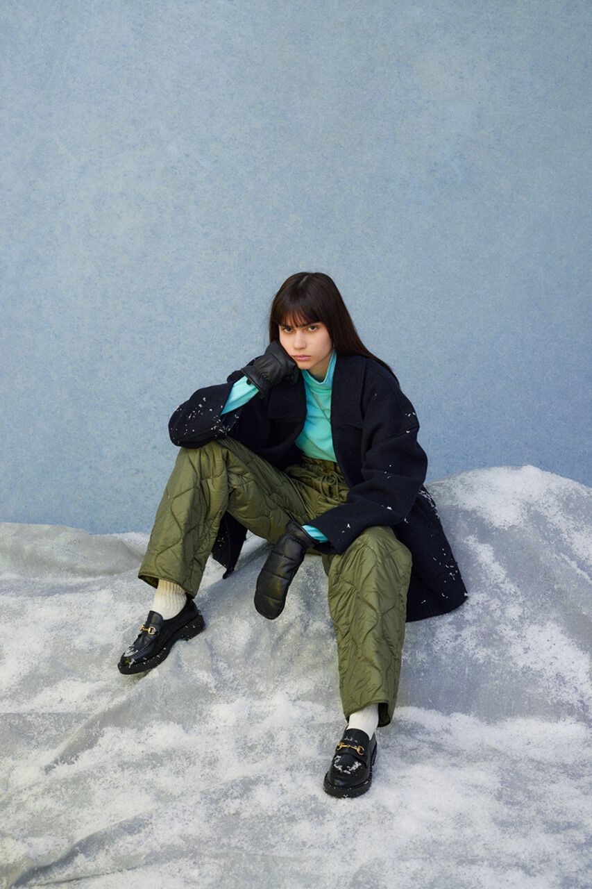 MOUSSY「HI NECK SOFT LS Tシャツ」|Tシャツ・カットソー|