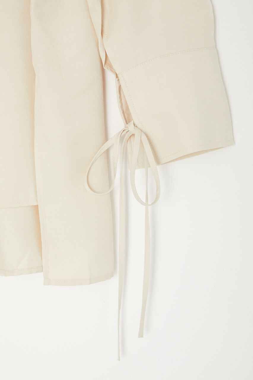 MOUSSY「STAND NECK RIBBON シャツ」|シャツ・ブラウス|