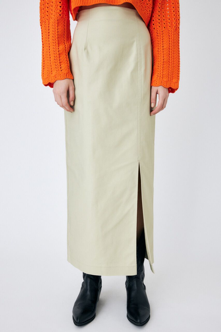 MOUSSY「HIGH SLIT ロングスカート」|スカート|