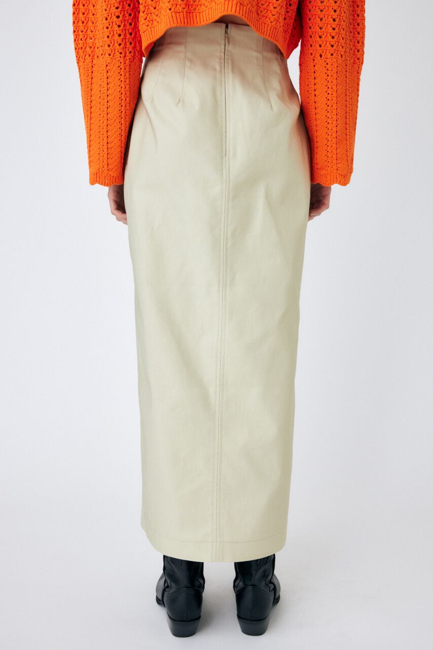 MOUSSY「HIGH SLIT ロングスカート」|スカート|