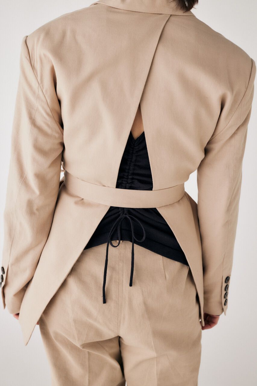 MOUSSY「WAIST TIE ジャケット」|その他|