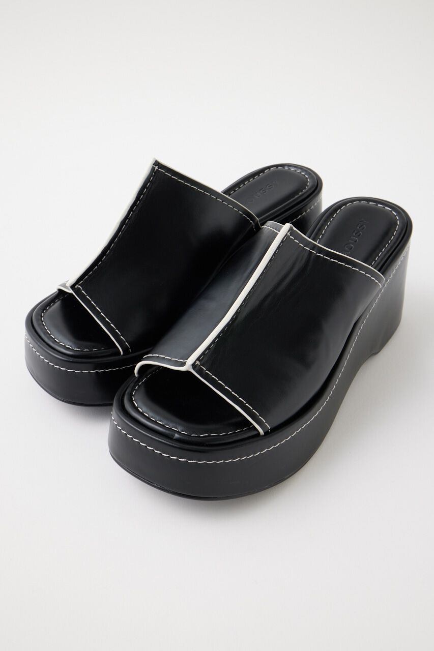 MOUSSY「STITCHING PLATFORM サンダル」|サンダル|