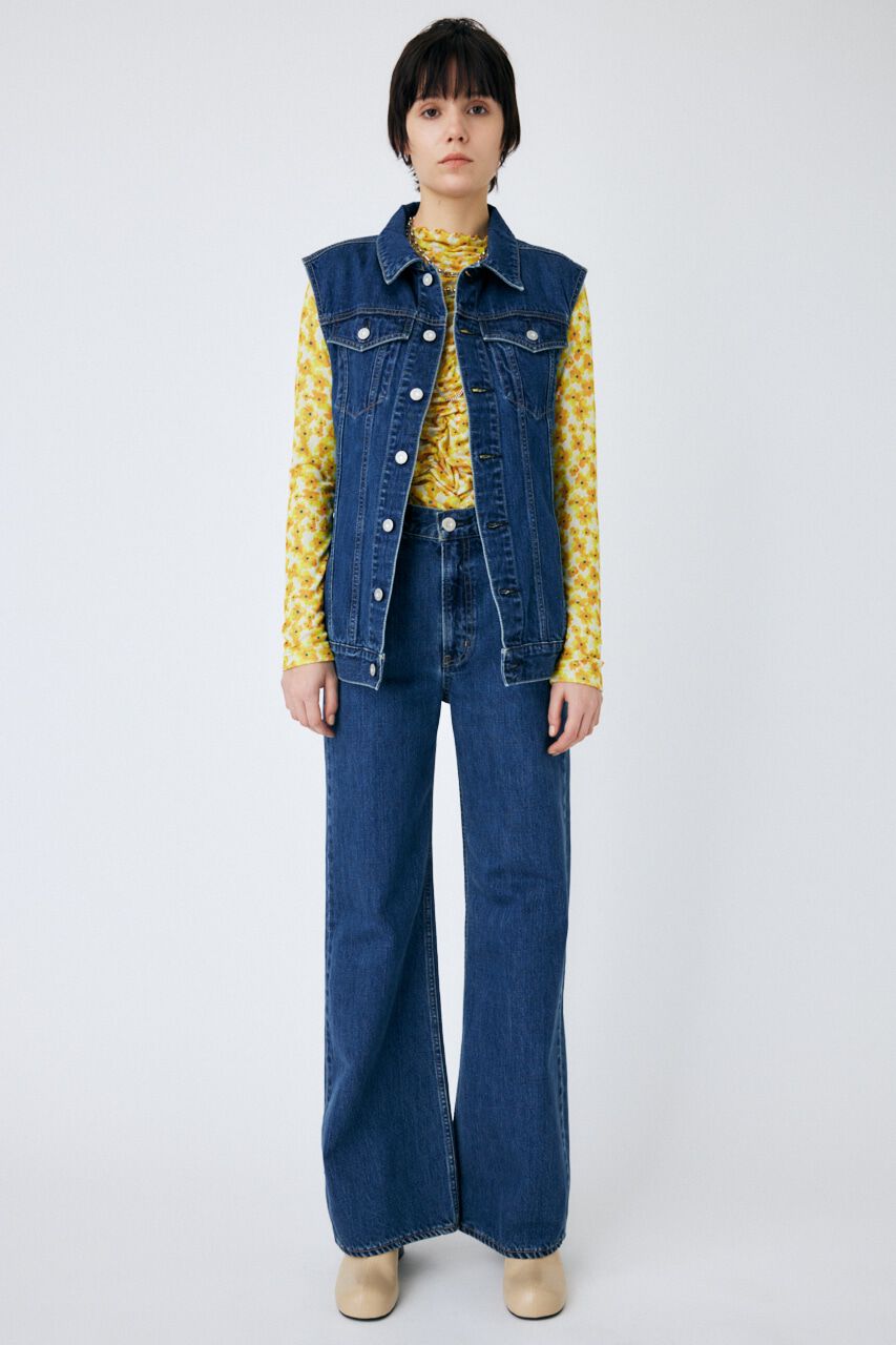 MOUSSY「FLORAL PRINT LSTシャツ」|Tシャツ・カットソー|柄YEL5