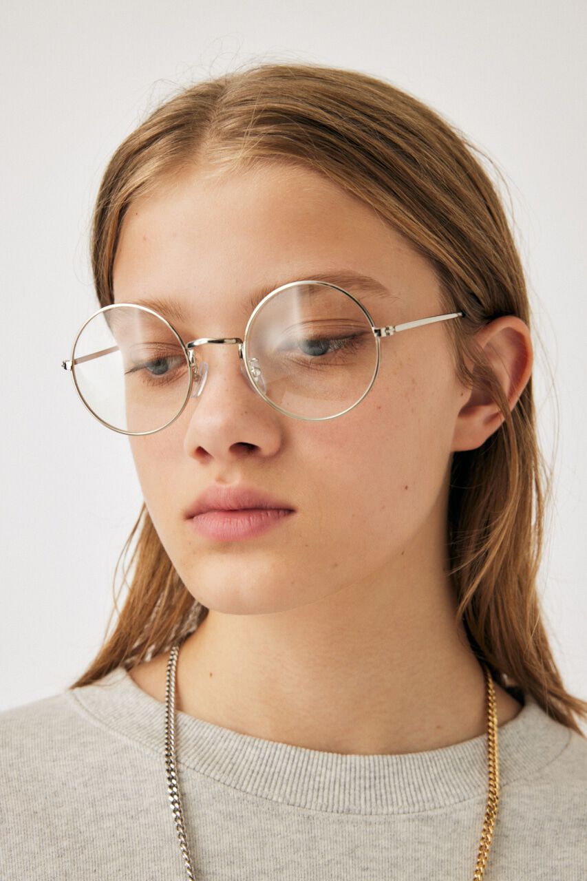 MOUSSY「ROUND アイウェア」|メガネ|CLR