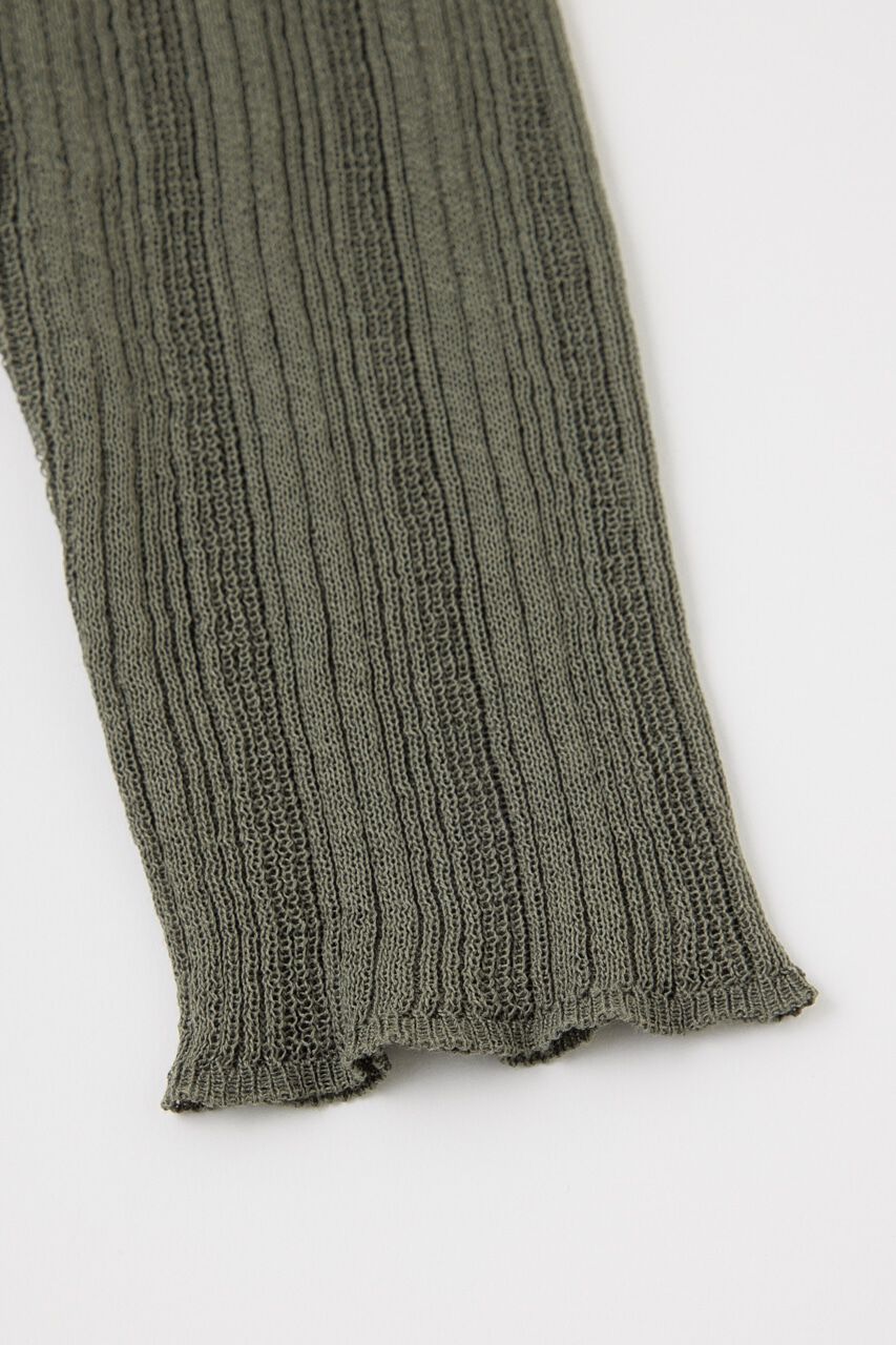 MOUSSY「SHEER KNIT マキシドレス」|ワンピース|